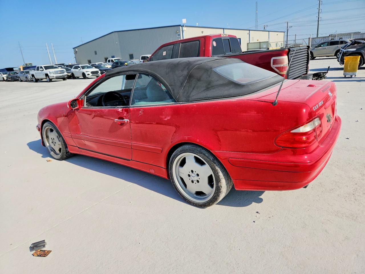 2000 Mercedes-benz Clk 320 Красный vin: WDBLK65G3YT039271