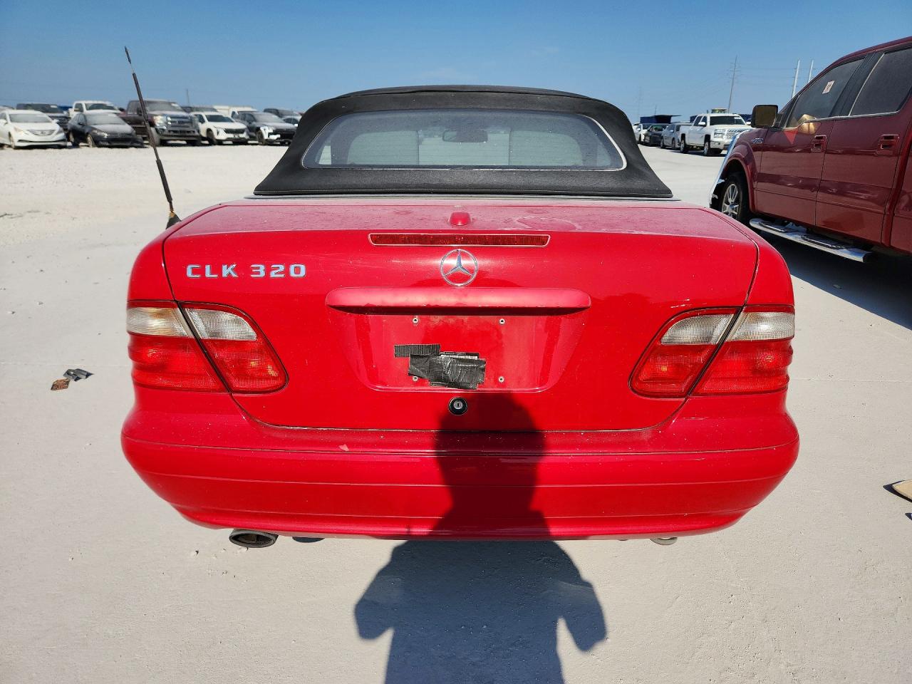 2000 Mercedes-benz Clk 320 Красный vin: WDBLK65G3YT039271