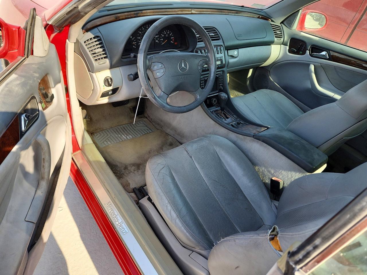 2000 Mercedes-benz Clk 320 Красный vin: WDBLK65G3YT039271
