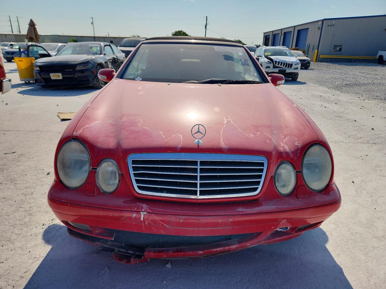 2000 Mercedes-benz Clk 320 Красный vin: WDBLK65G3YT039271