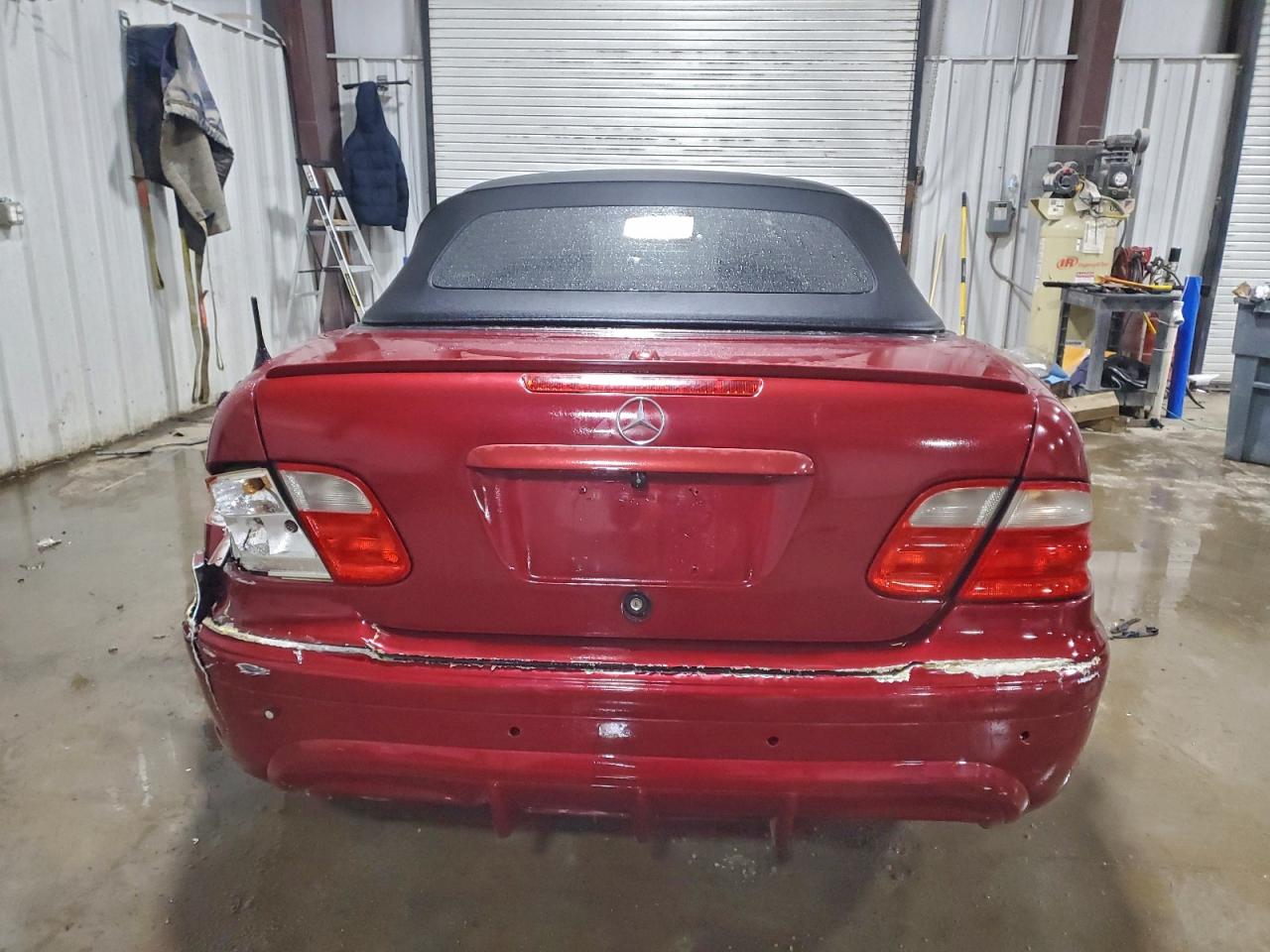 2001 Mercedes-benz Clk 320 Red vin: WDBLK65G41T069630
