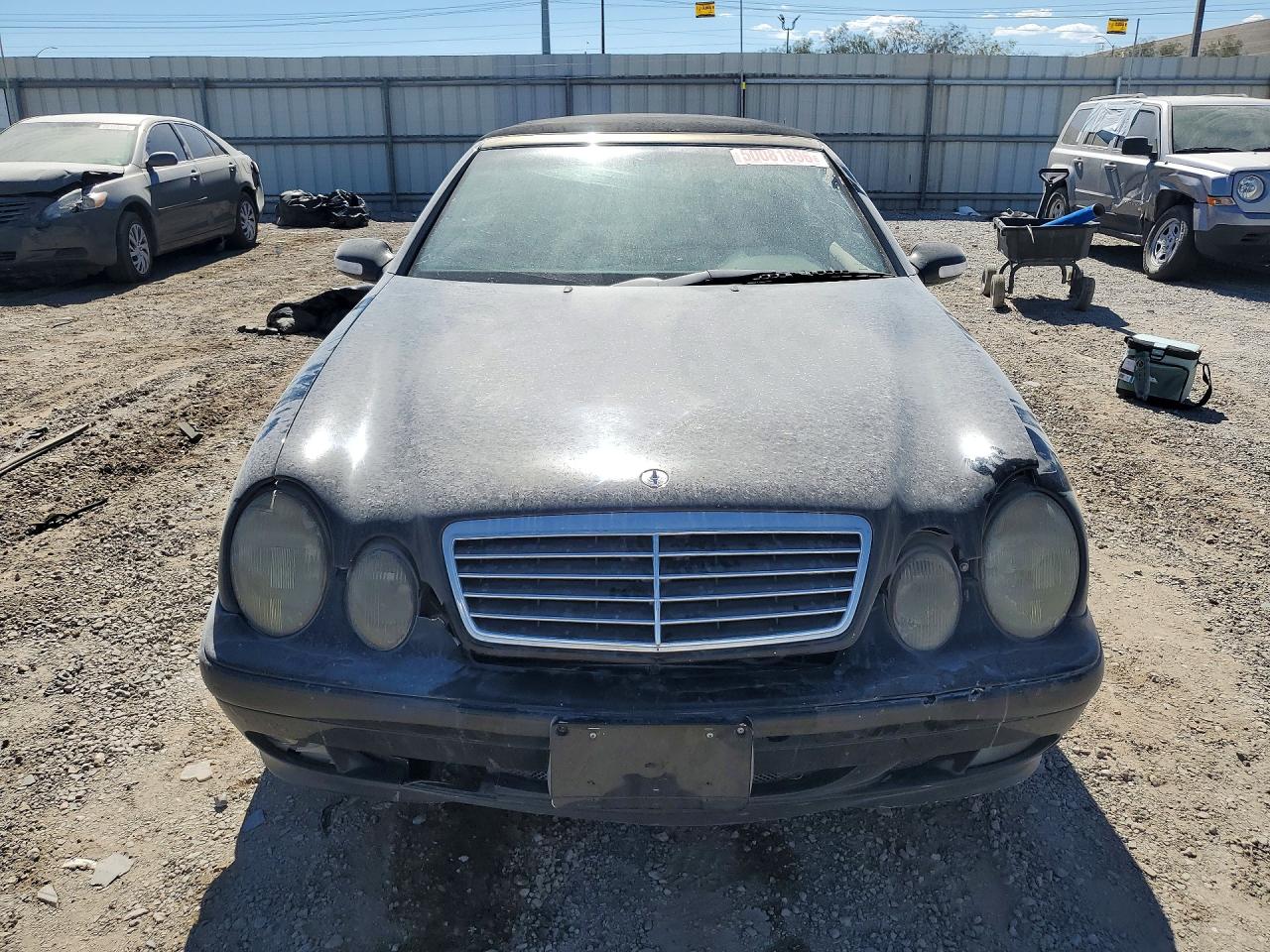 2001 Mercedes-benz Clk 320 Black vin: WDBLK65G41T080997