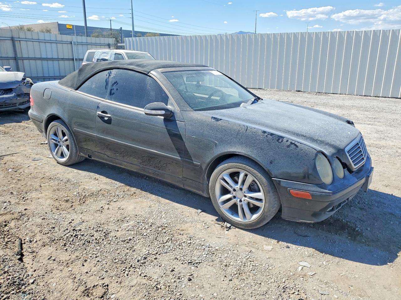 2001 Mercedes-benz Clk 320 Black vin: WDBLK65G41T080997
