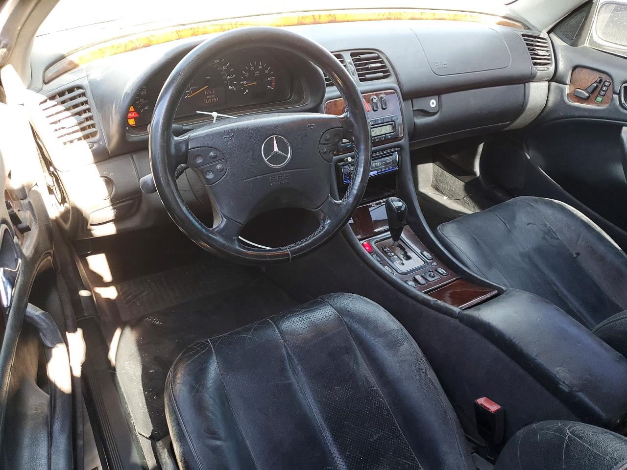 2001 Mercedes-benz Clk 320 Black vin: WDBLK65G41T080997