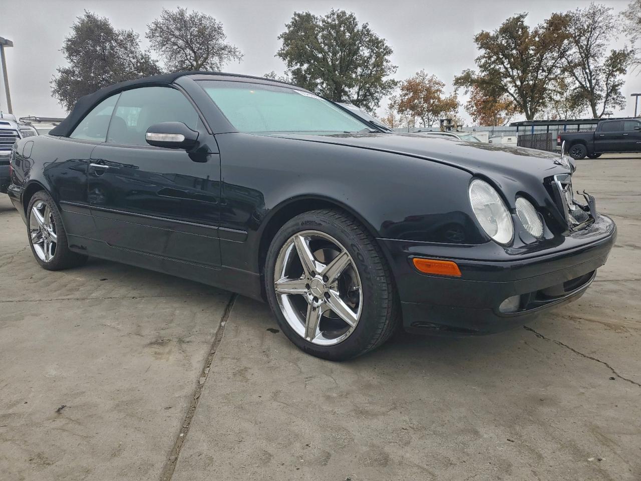 2002 Mercedes-benz Clk 320 Черный vin: WDBLK65G42T125423