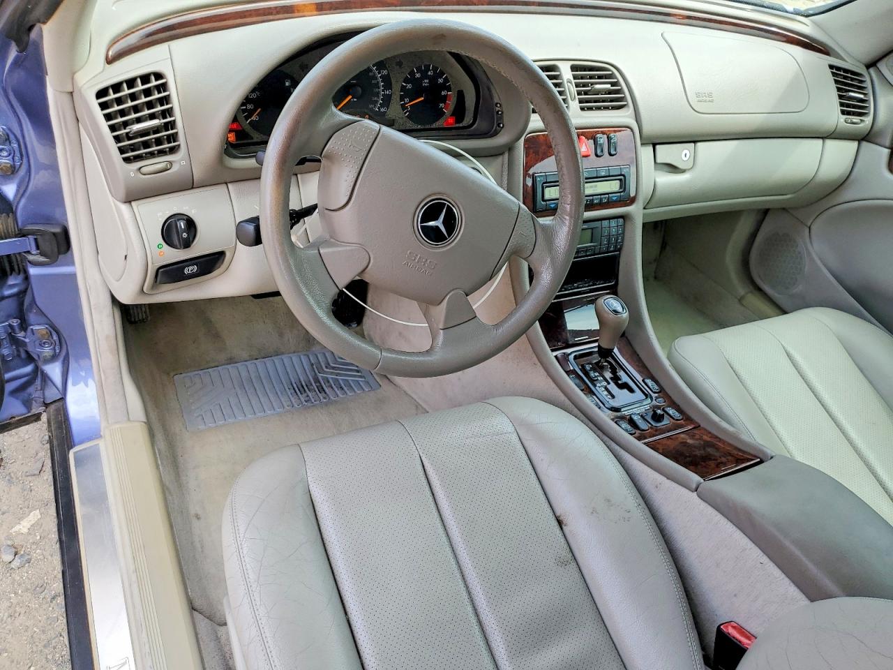 1999 Mercedes-benz Clk 320 Blue vin: WDBLK65G4XT009808