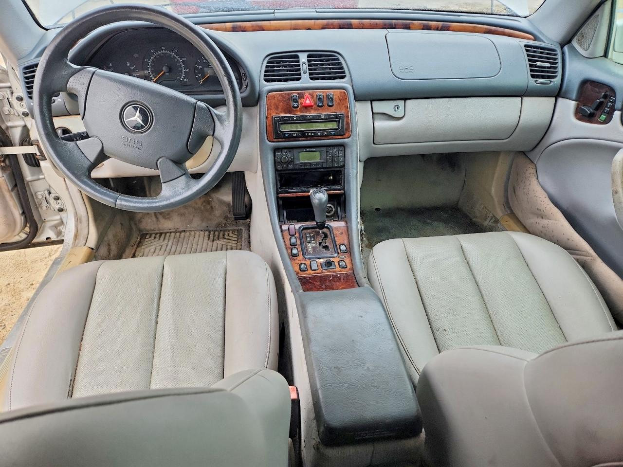 1999 Mercedes-benz Clk 320 Silver vin: WDBLK65G4XT026480