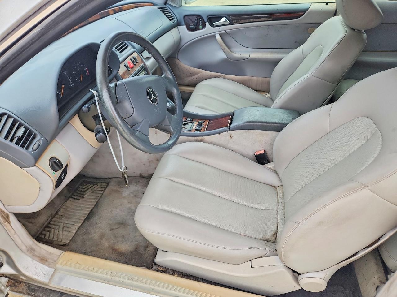 1999 Mercedes-benz Clk 320 Silver vin: WDBLK65G4XT026480