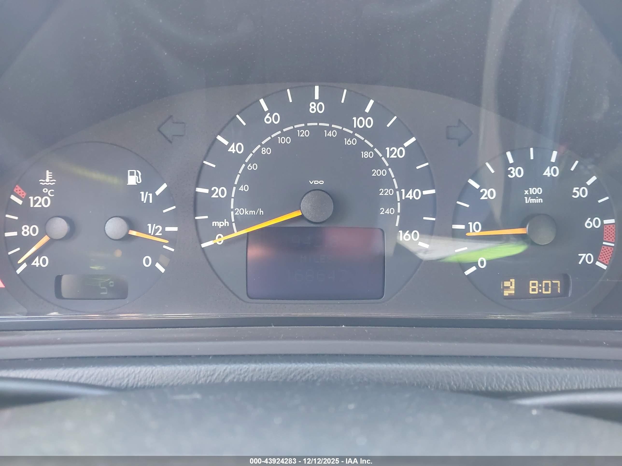 2001 Mercedes-benz Clk 320   Черный vin: WDBLK65G51T076067
