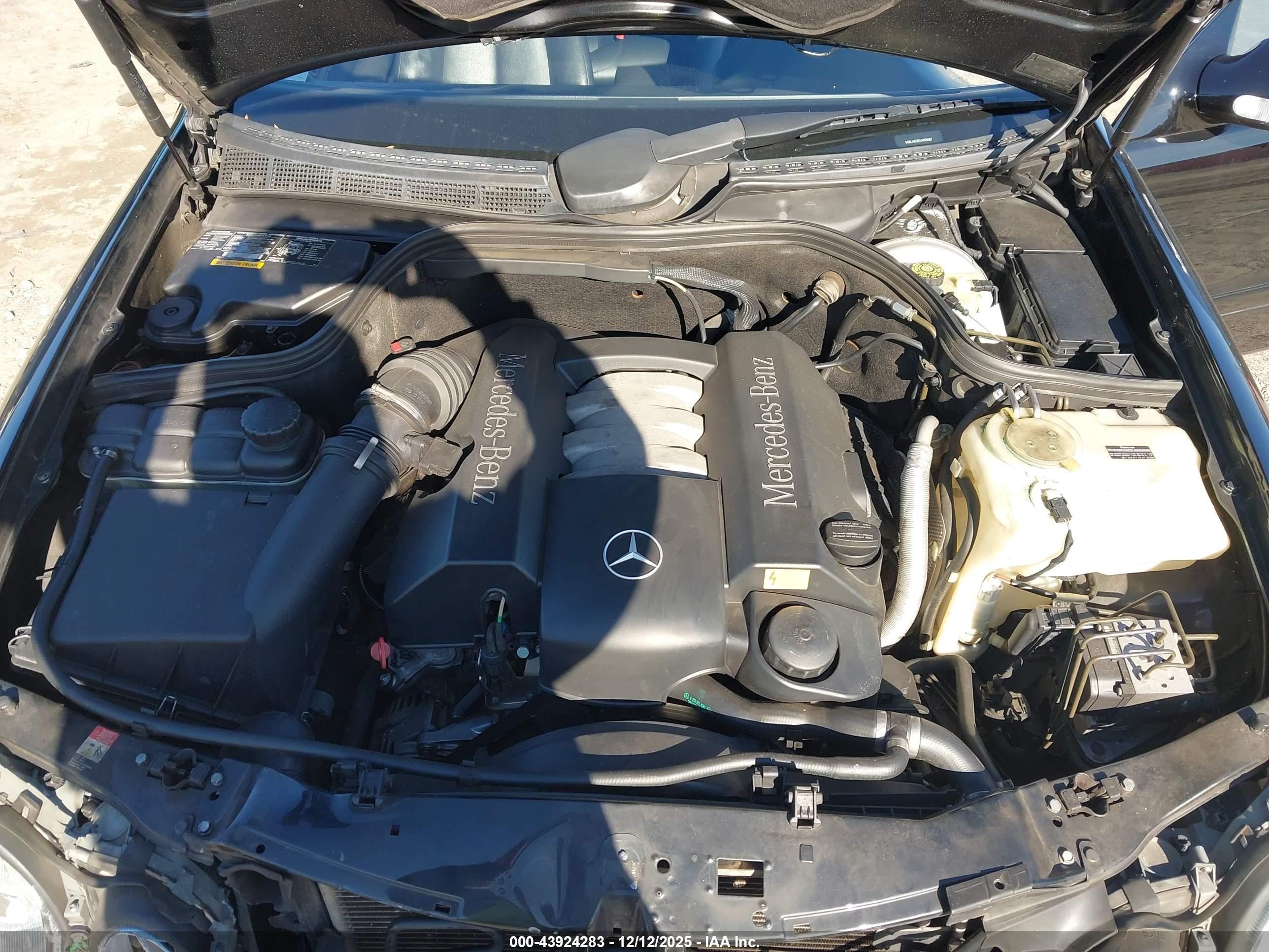 2001 Mercedes-benz Clk 320   Черный vin: WDBLK65G51T076067