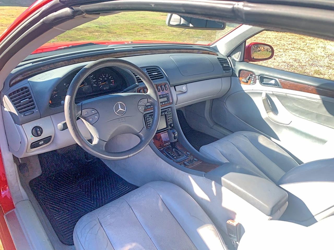 2003 Mercedes-benz Clk 320 Red vin: WDBLK65G53T132611