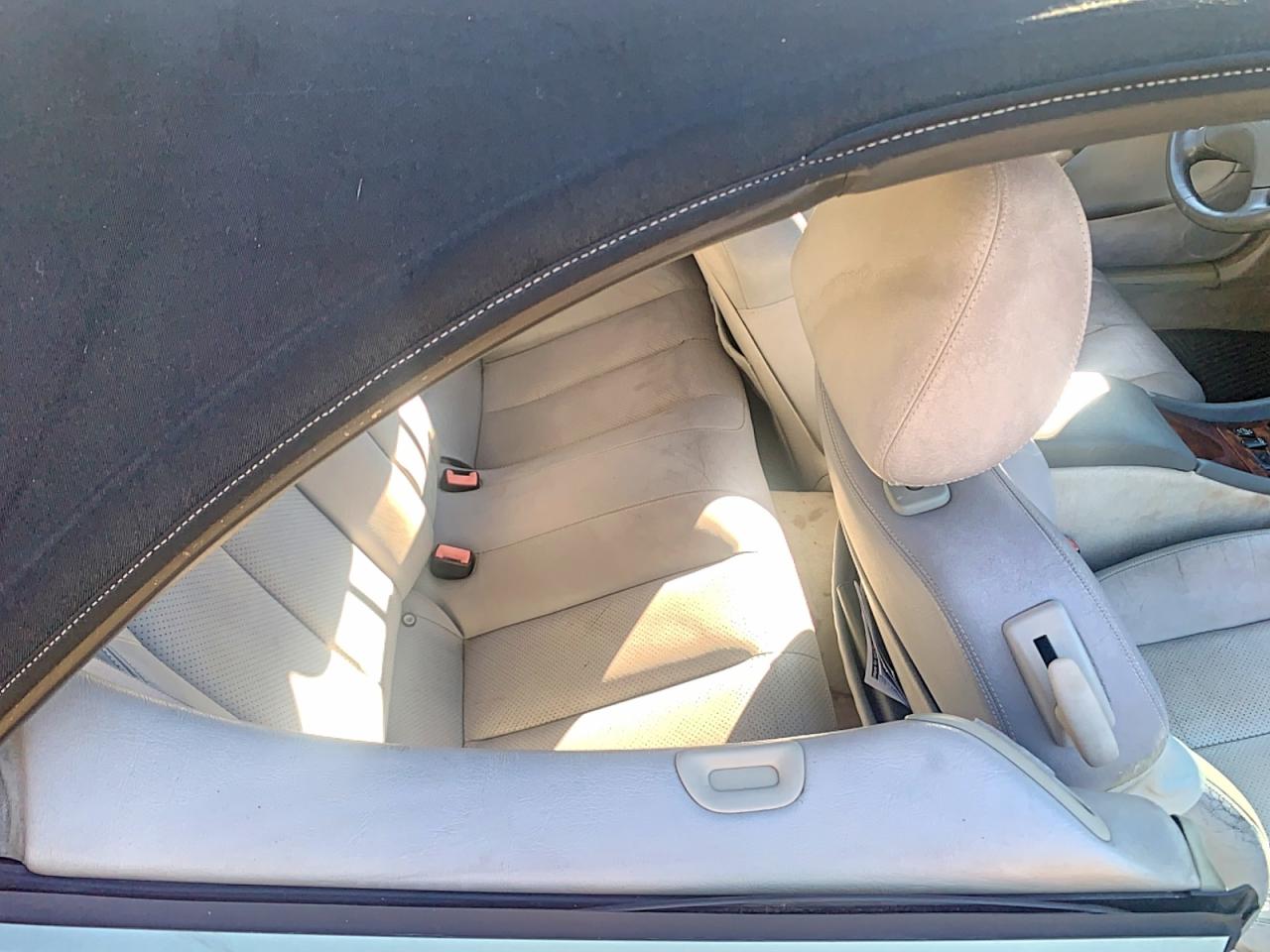 2003 Mercedes-benz Clk 320 Red vin: WDBLK65G53T132611