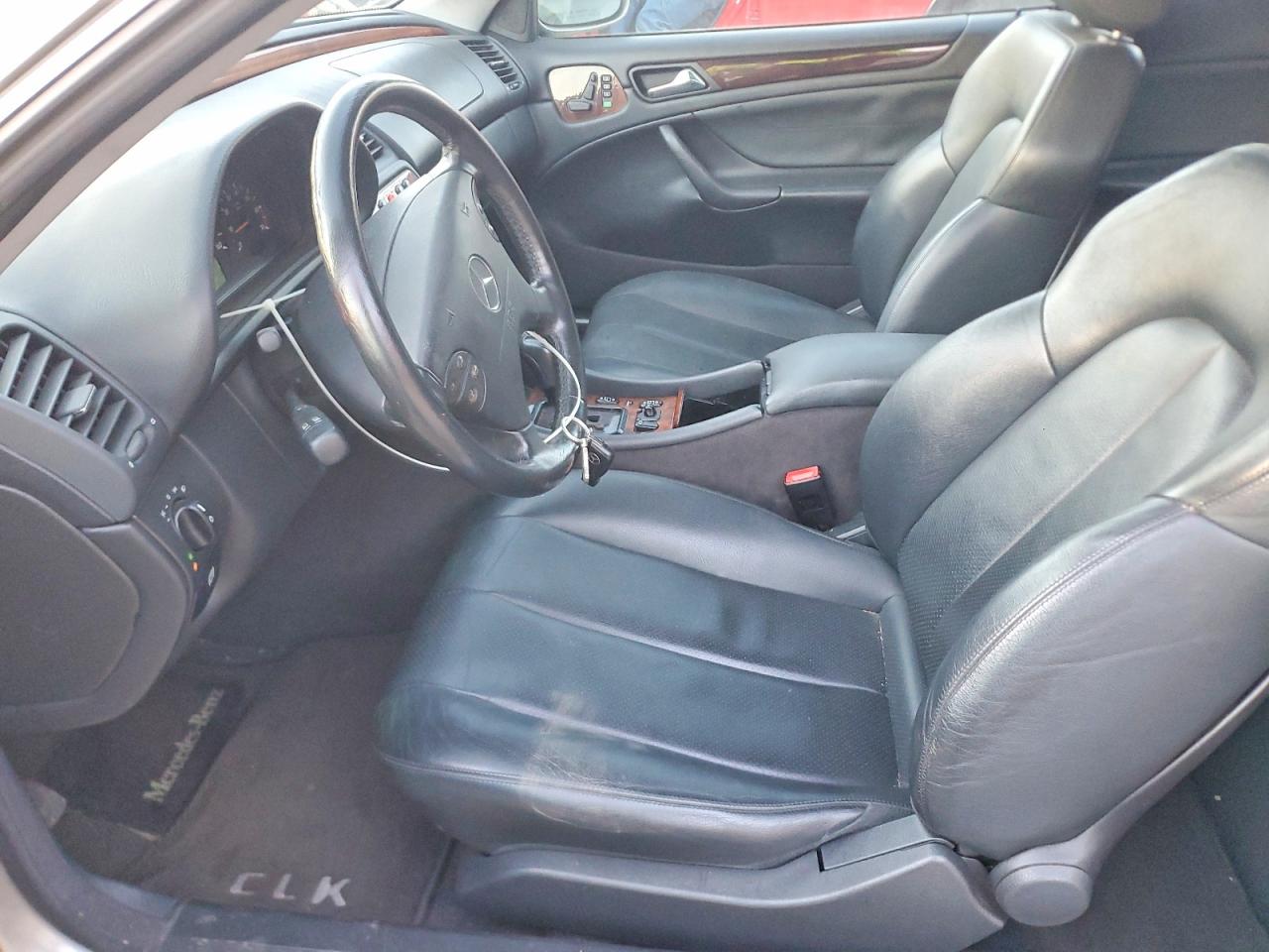 2003 Mercedes-benz Clk 320 Silver vin: WDBLK65G53T140918
