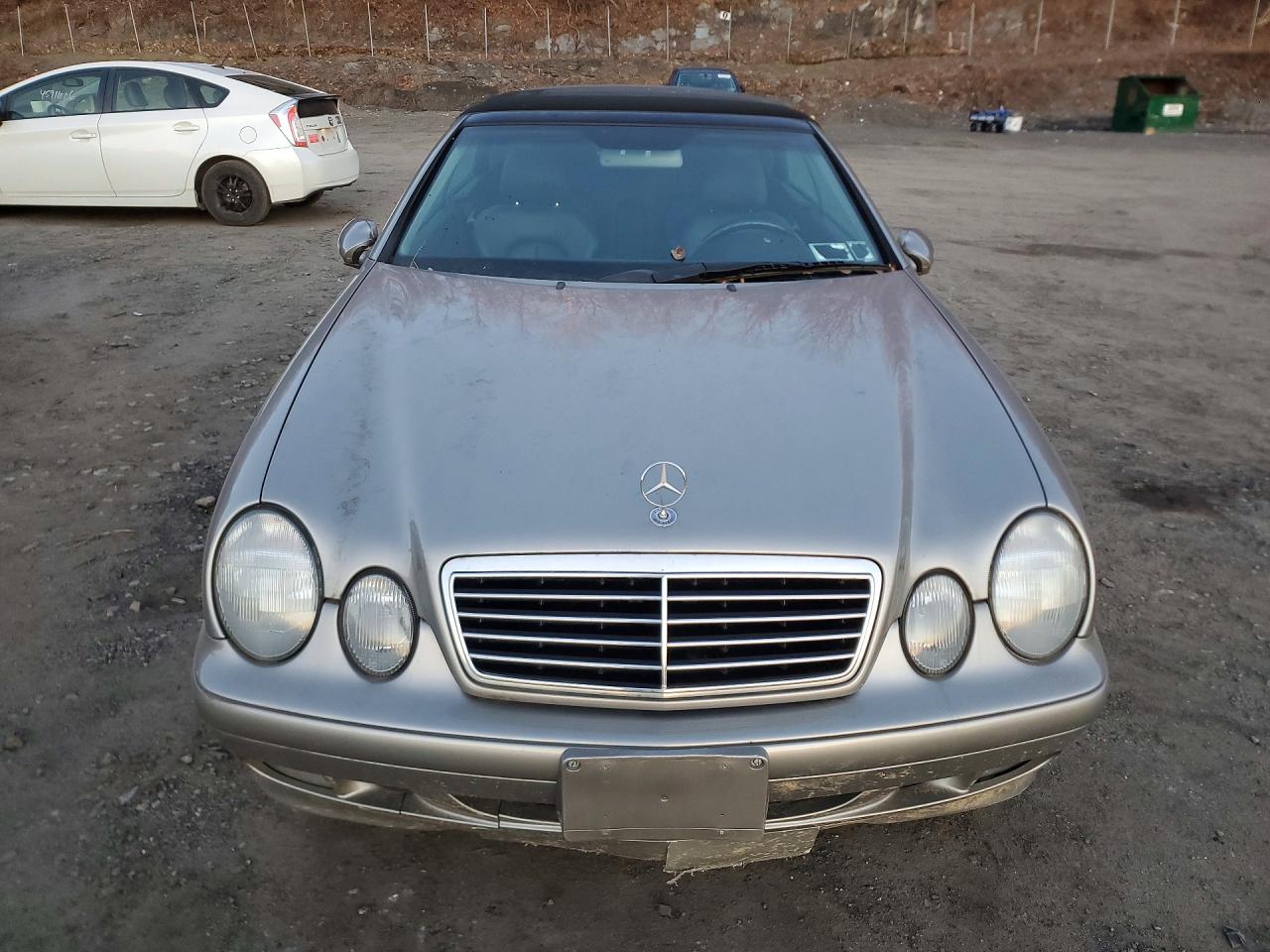 2003 Mercedes-benz Clk 320 Silver vin: WDBLK65G53T140918