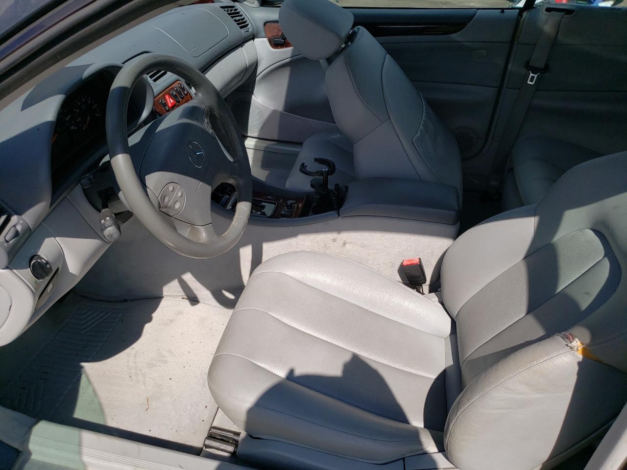 2003 Mercedes-benz Clk 320 Gray vin: WDBLK65G53T141292