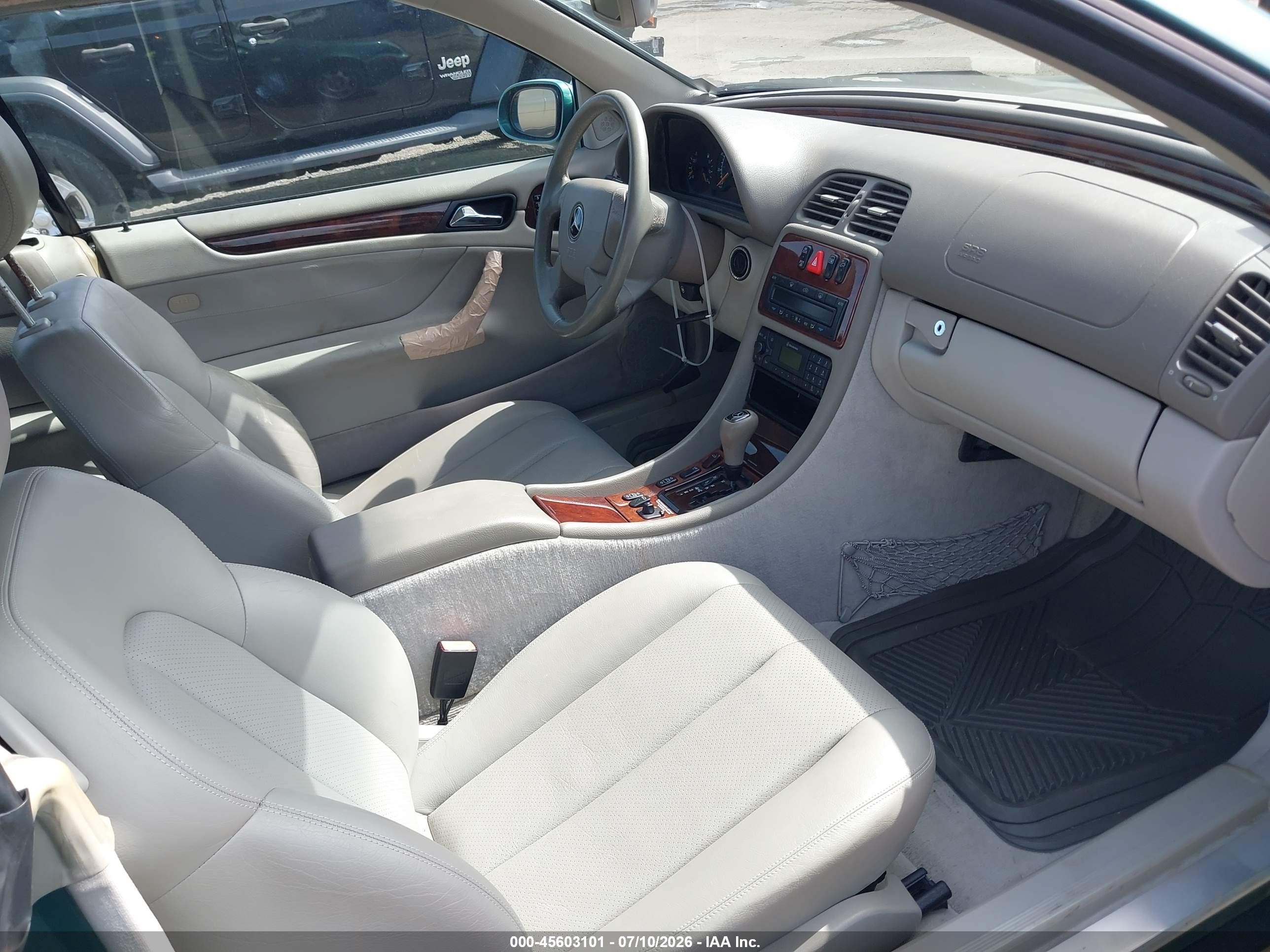 1999 Mercedes-benz Clk 320   Зеленый vin: WDBLK65G5XT007405