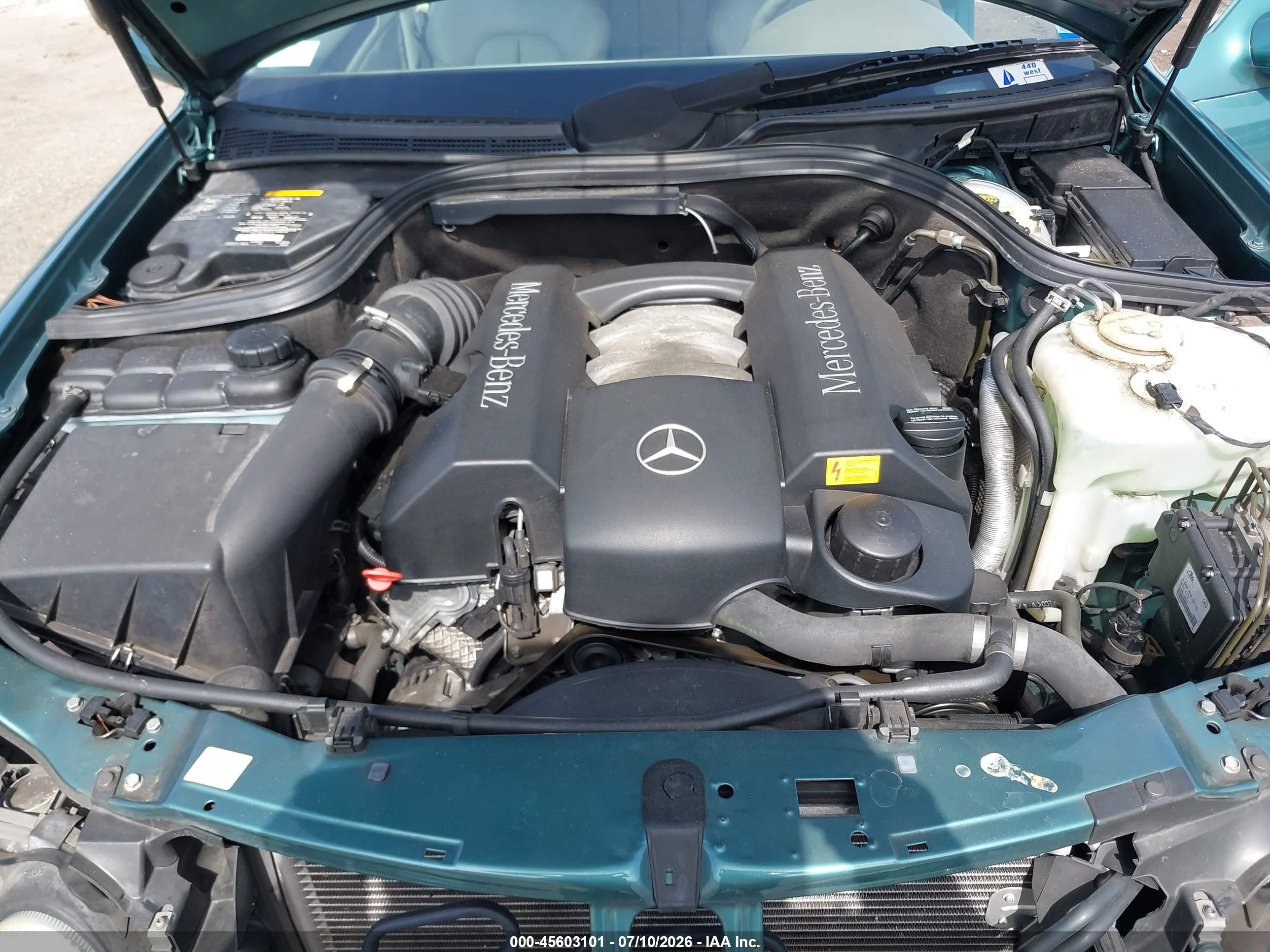 1999 Mercedes-benz Clk 320   Зеленый vin: WDBLK65G5XT007405