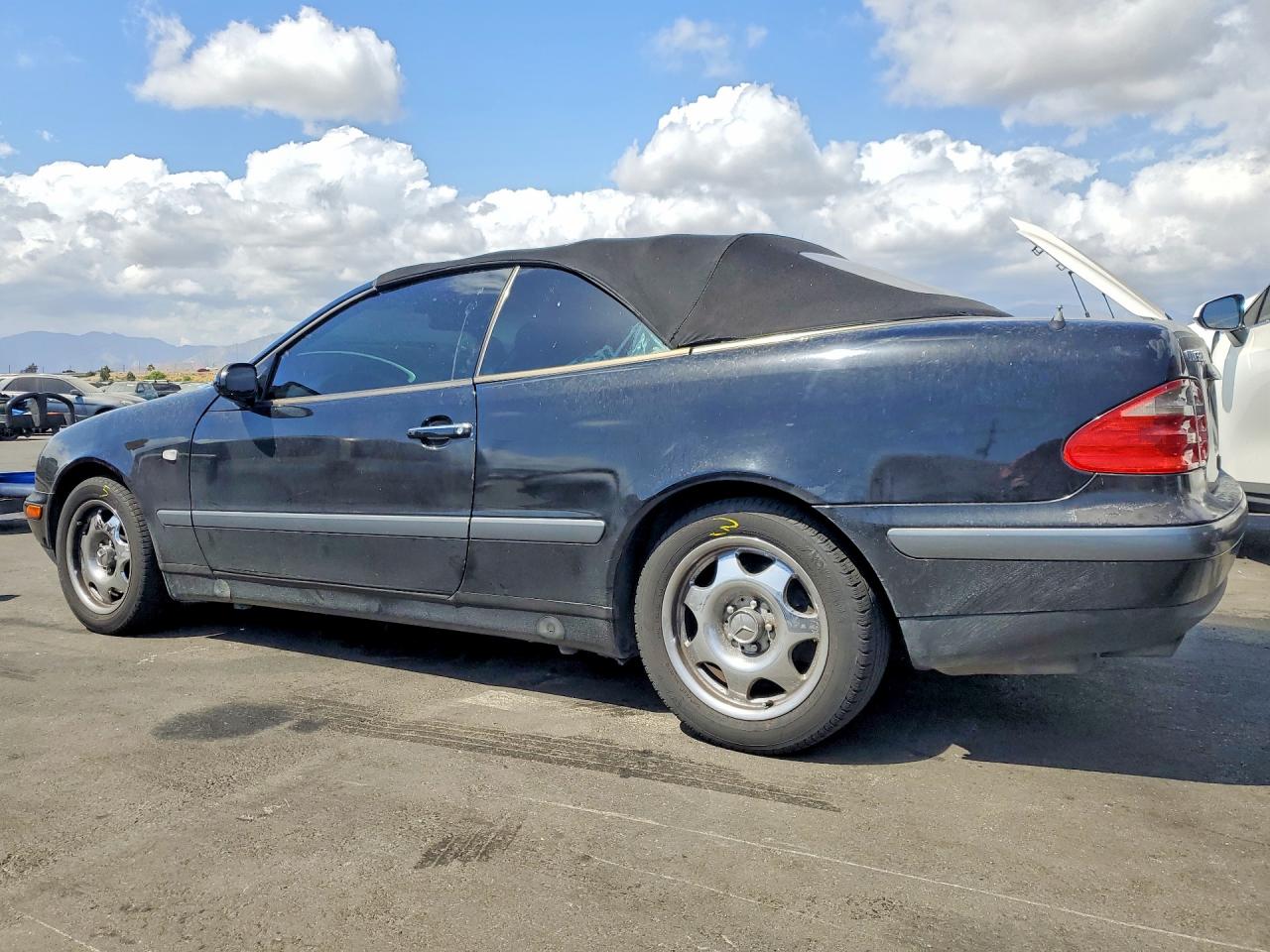 1999 Mercedes-benz Clk 320 Black vin: WDBLK65G5XT008635