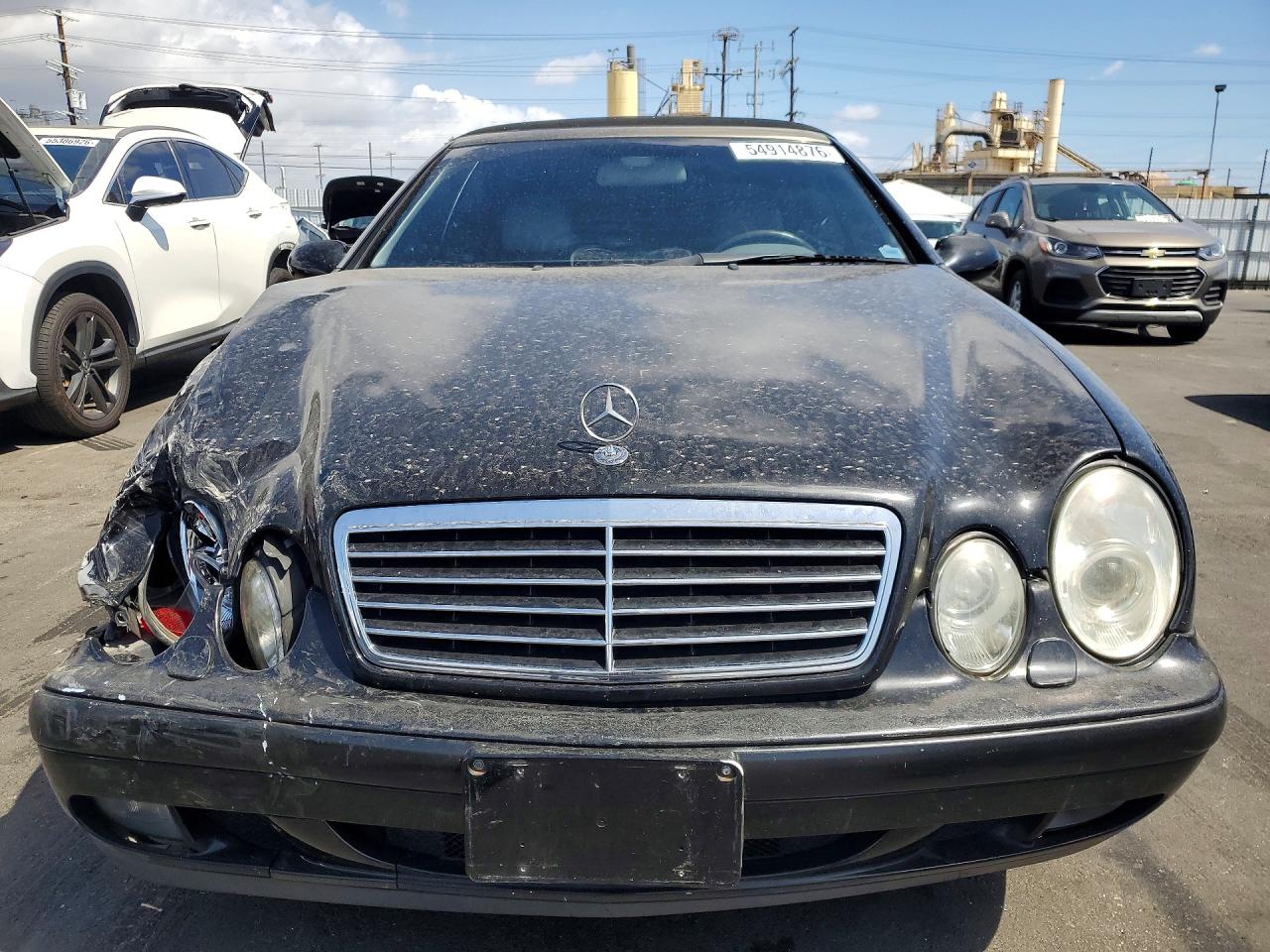 1999 Mercedes-benz Clk 320 Black vin: WDBLK65G5XT008635