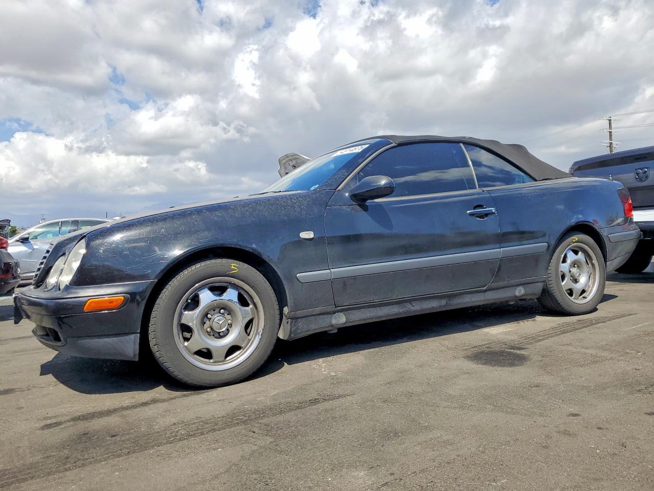 1999 Mercedes-benz Clk 320 Black vin: WDBLK65G5XT008635