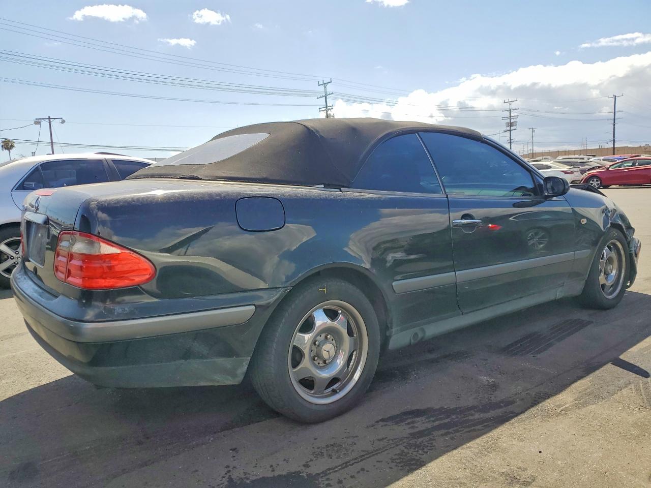 1999 Mercedes-benz Clk 320 Black vin: WDBLK65G5XT008635