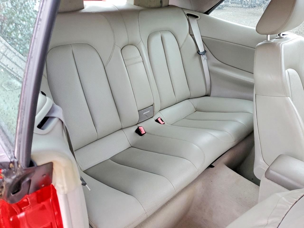 2001 Mercedes-benz Clk 320 Red vin: WDBLK65G61T074893
