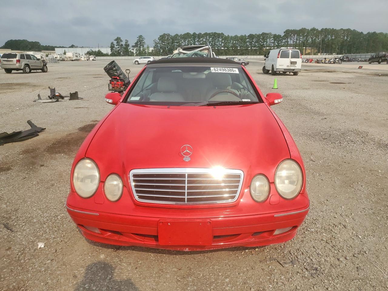 2002 Mercedes-benz Clk 320 Красный vin: WDBLK65G62T094076