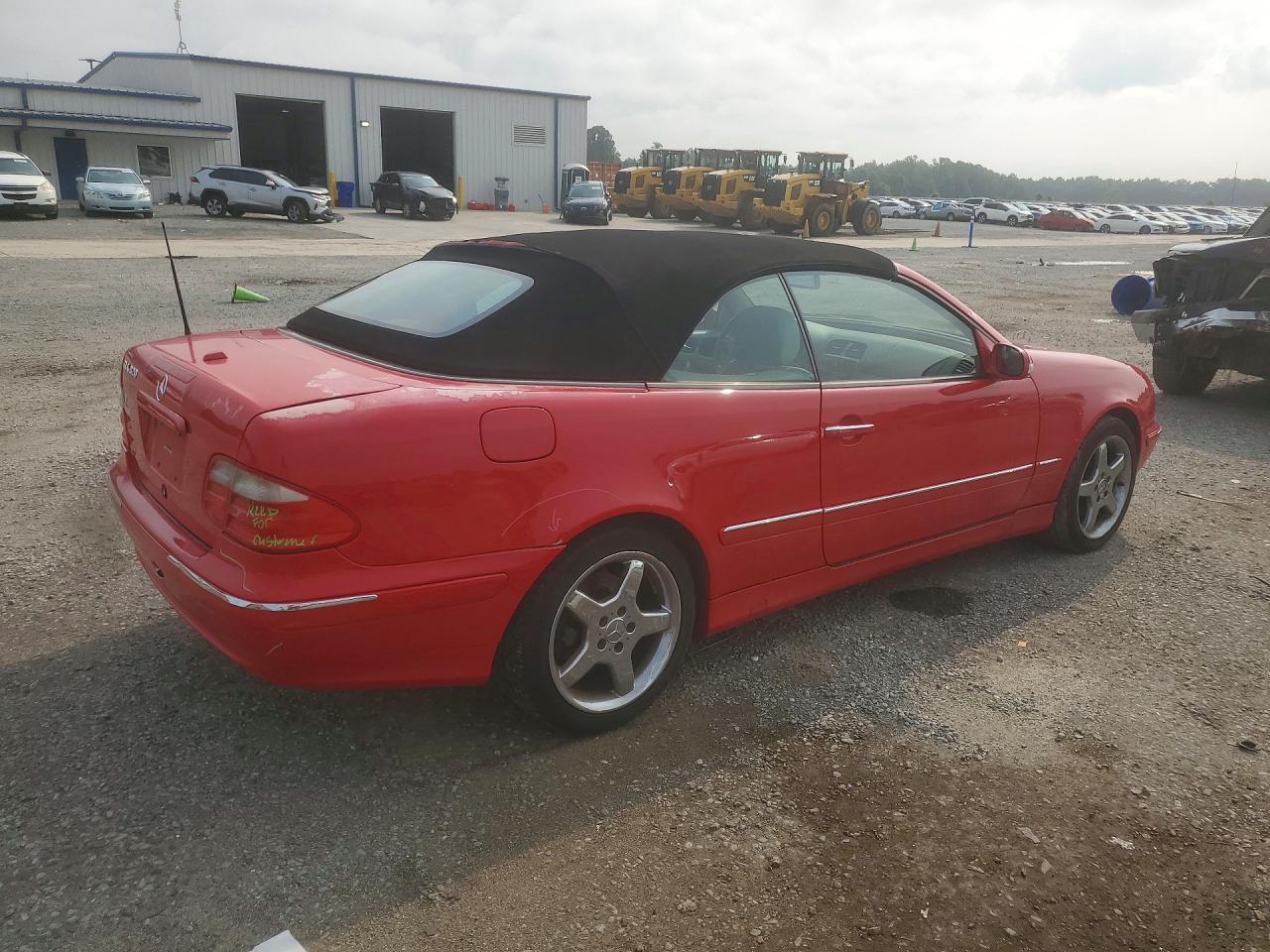 2002 Mercedes-benz Clk 320 Красный vin: WDBLK65G62T094076