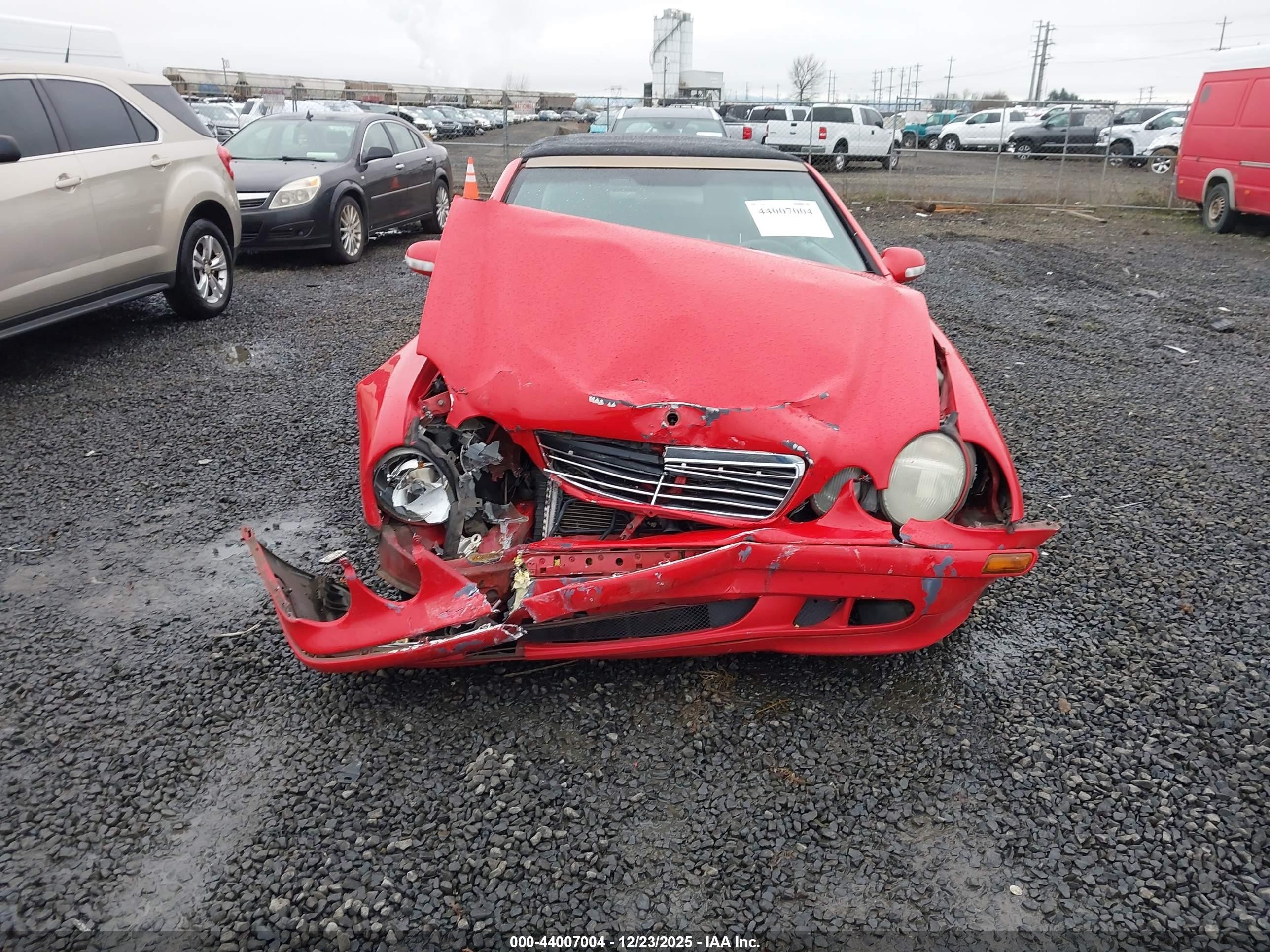 2002 Mercedes-benz Clk 320   Red vin: WDBLK65G62T110695