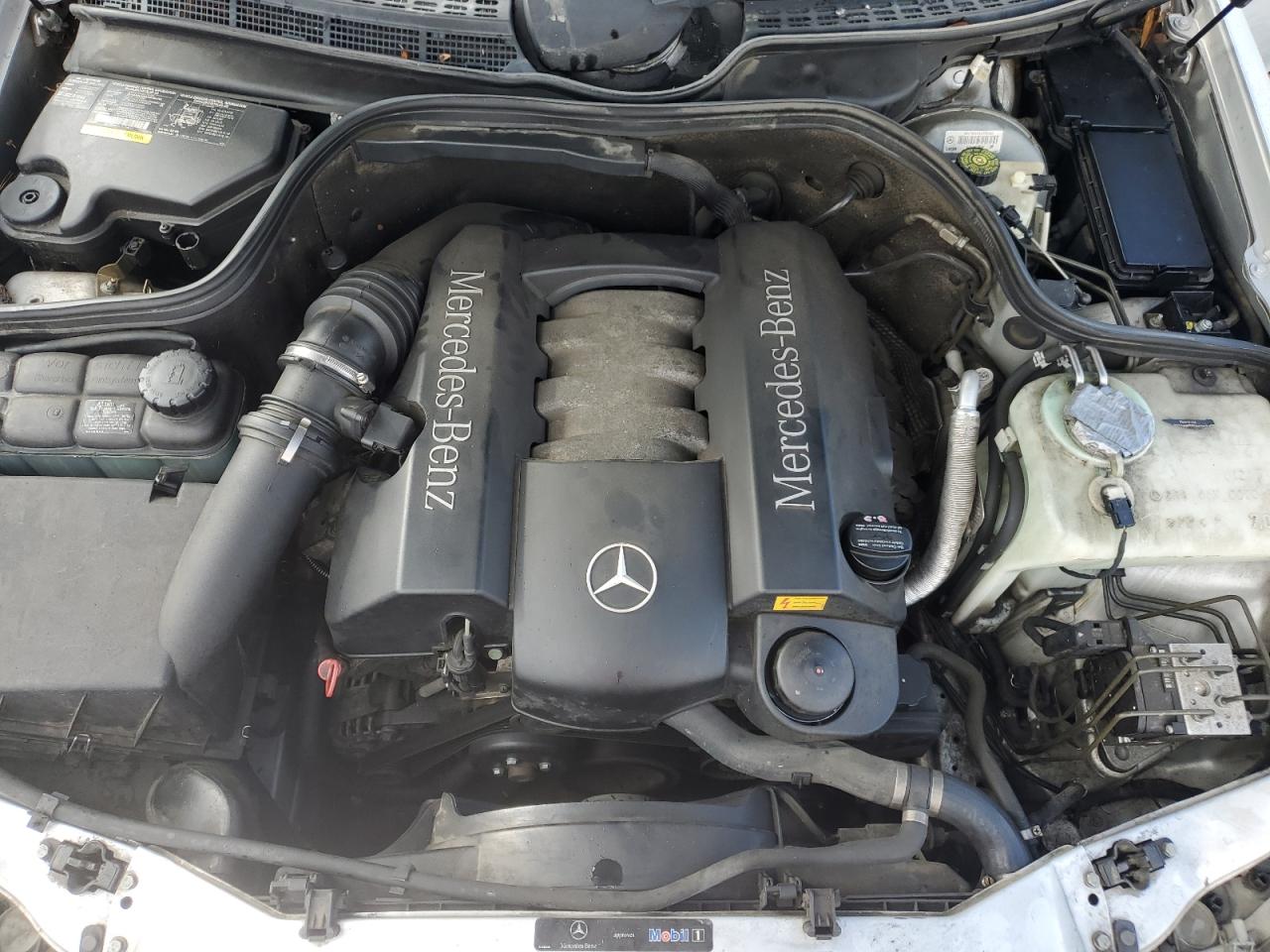 2003 Mercedes-benz Clk 320 Silver vin: WDBLK65G63T130673