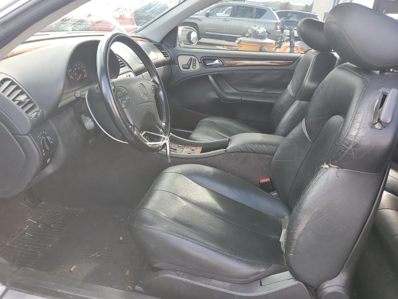 2003 Mercedes-benz Clk 320 Silver vin: WDBLK65G63T130673