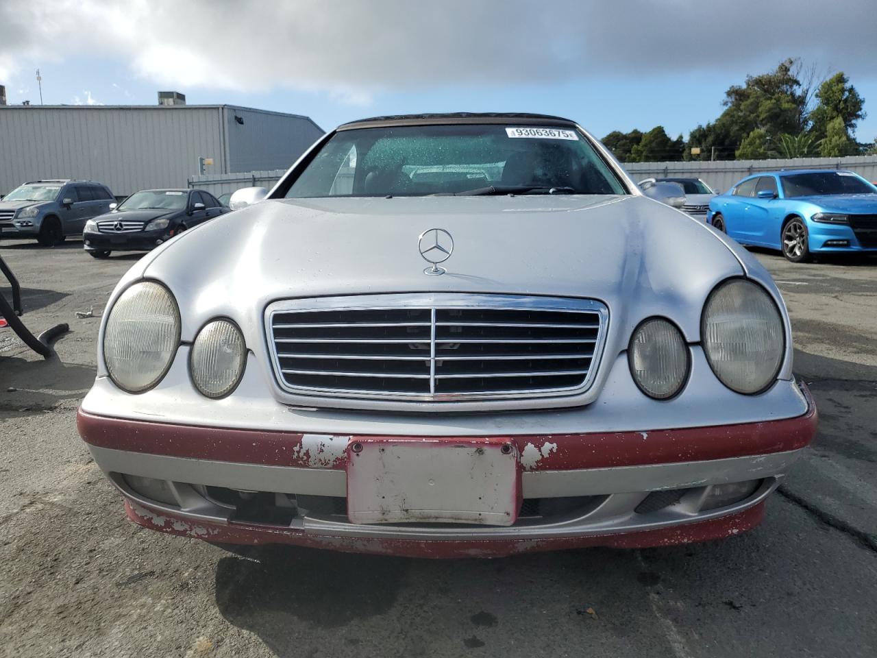 2003 Mercedes-benz Clk 320 Silver vin: WDBLK65G63T130673