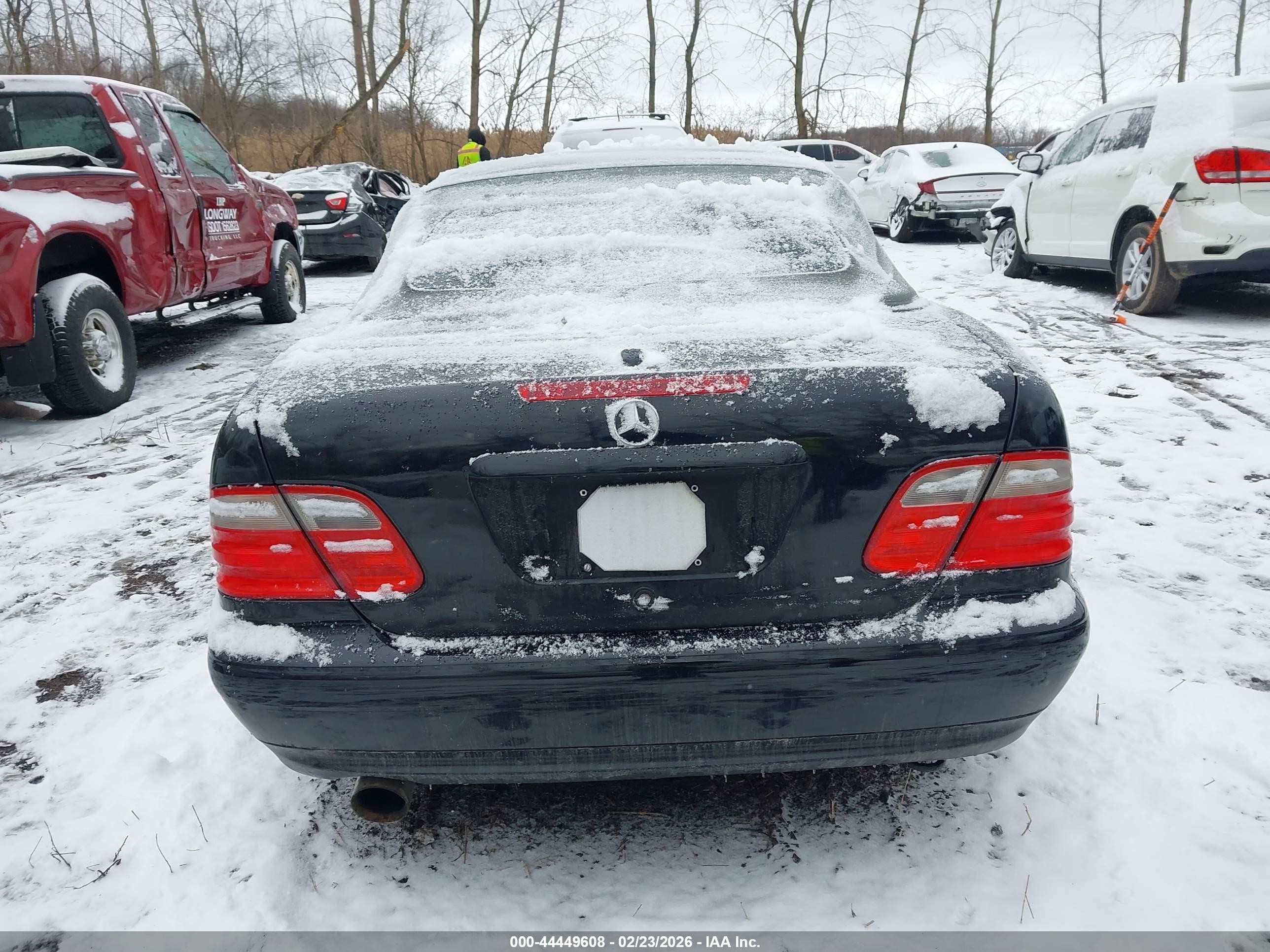 2003 Mercedes-benz Clk 320   Black vin: WDBLK65G63T133881