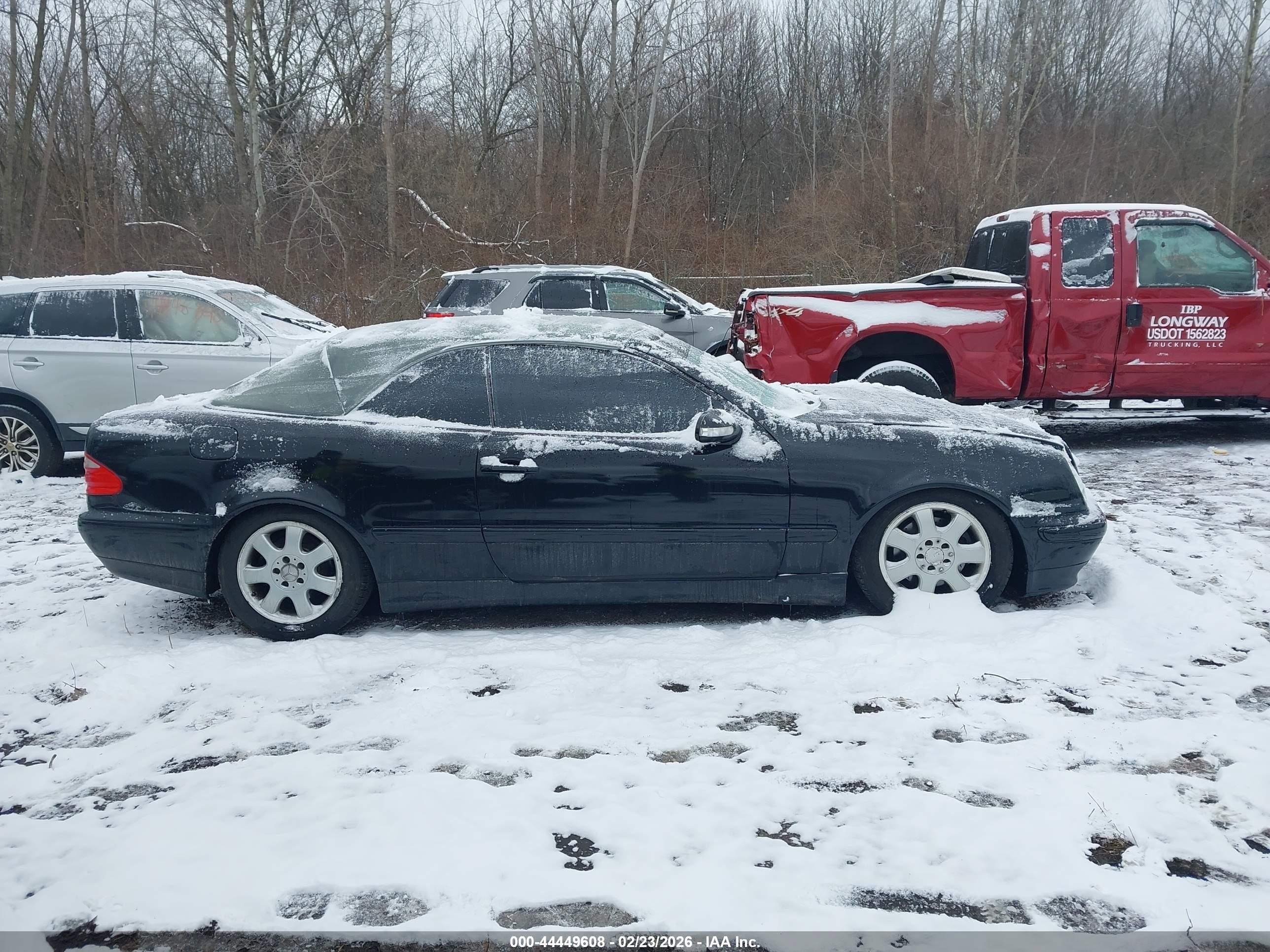 2003 Mercedes-benz Clk 320   Black vin: WDBLK65G63T133881