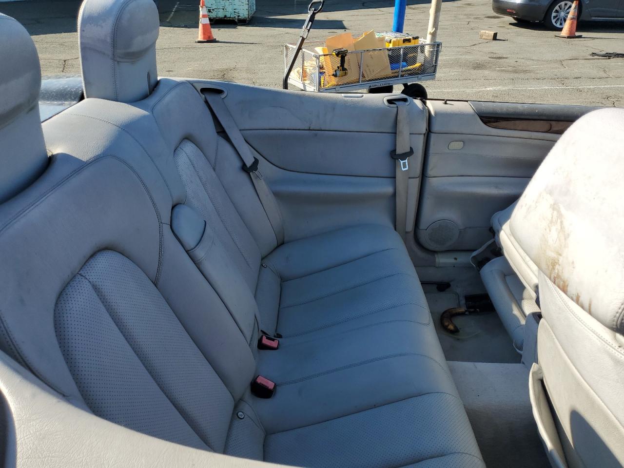 2003 Mercedes-benz Clk 320 Black vin: WDBLK65G63T137848