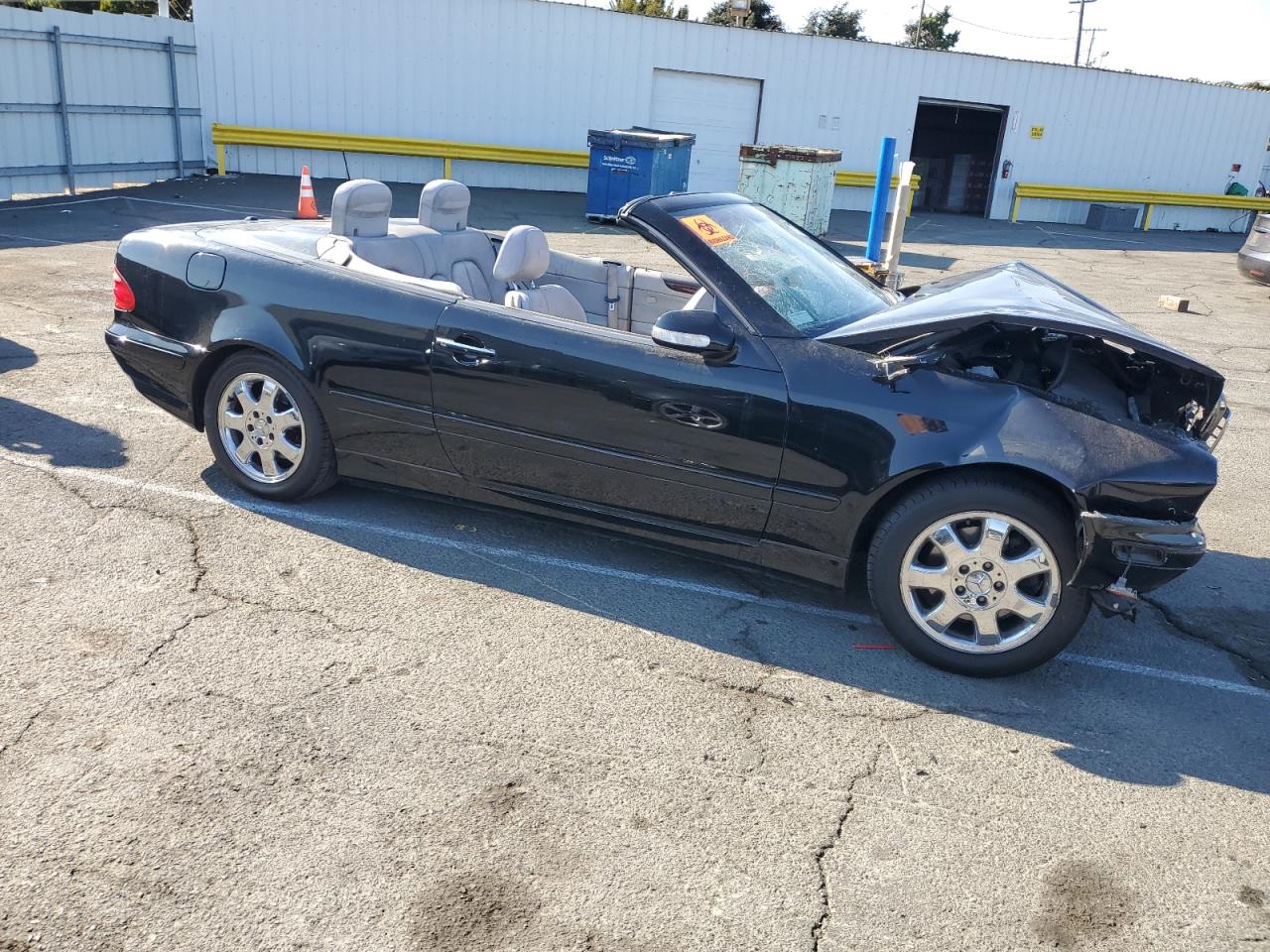 2003 Mercedes-benz Clk 320 Black vin: WDBLK65G63T137848