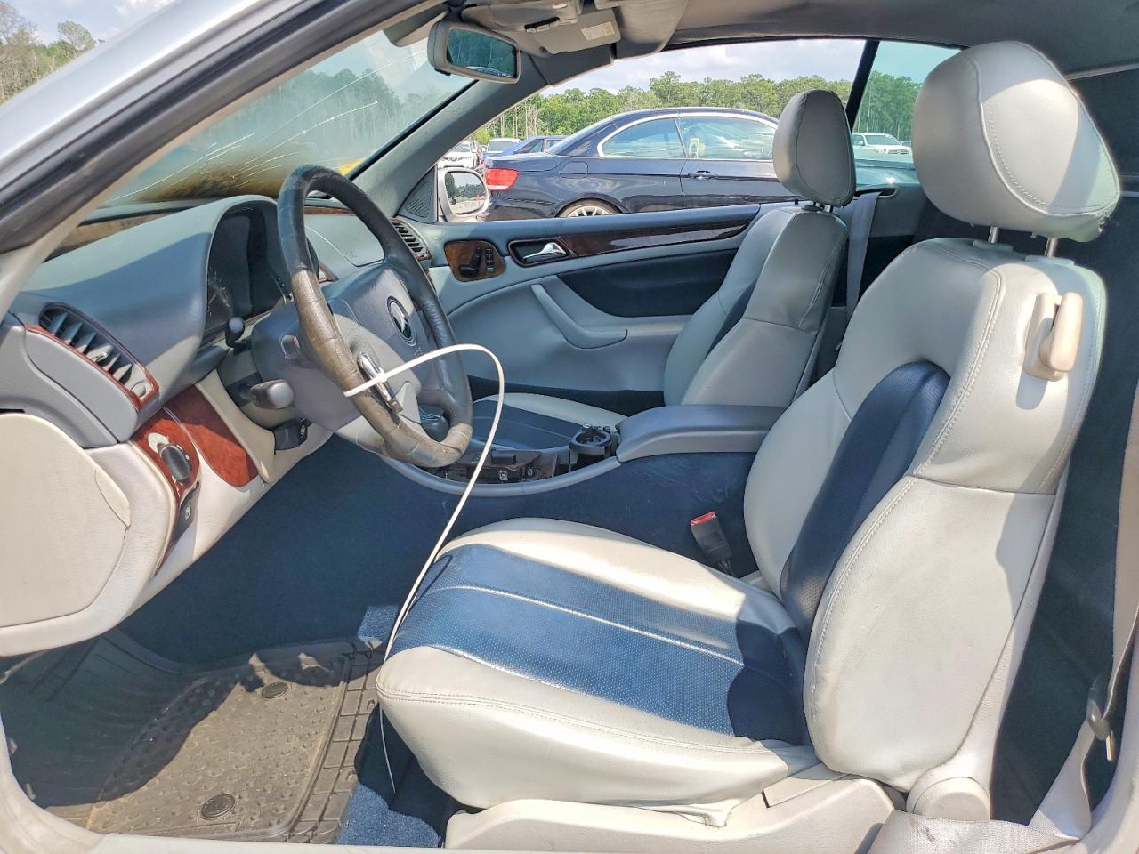 1999 Mercedes-benz Clk 320 Silver vin: WDBLK65G6XT009356
