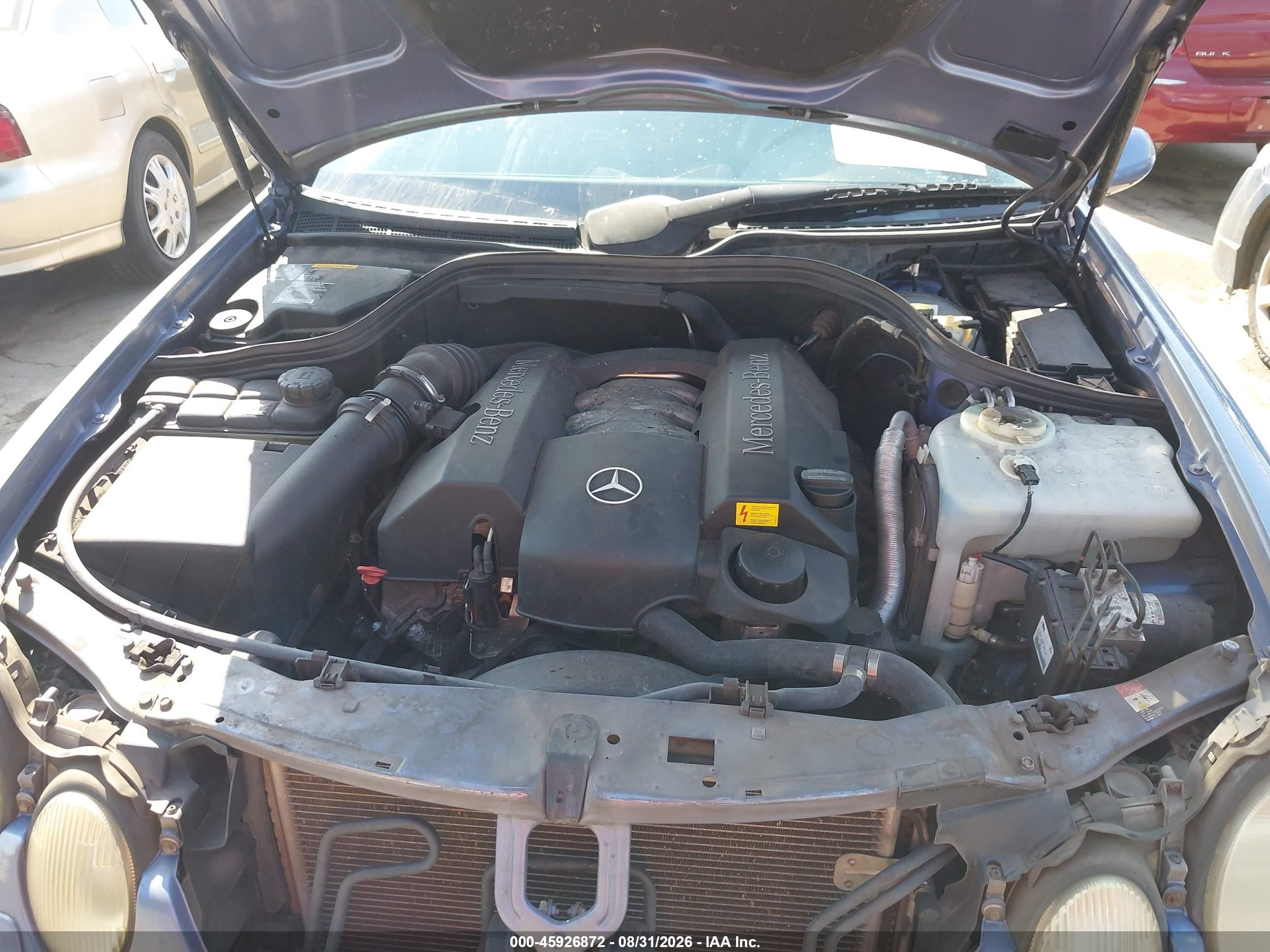 1999 Mercedes-benz Clk 320   Blue vin: WDBLK65G6XT020390