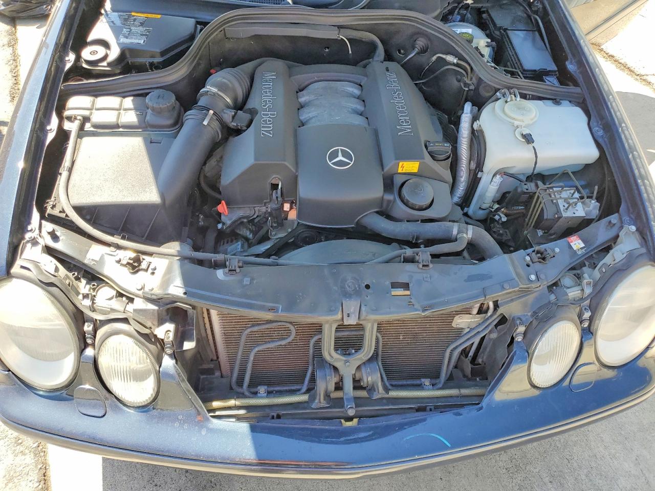 1999 Mercedes-benz Clk 320 Blue vin: WDBLK65G6XT020681