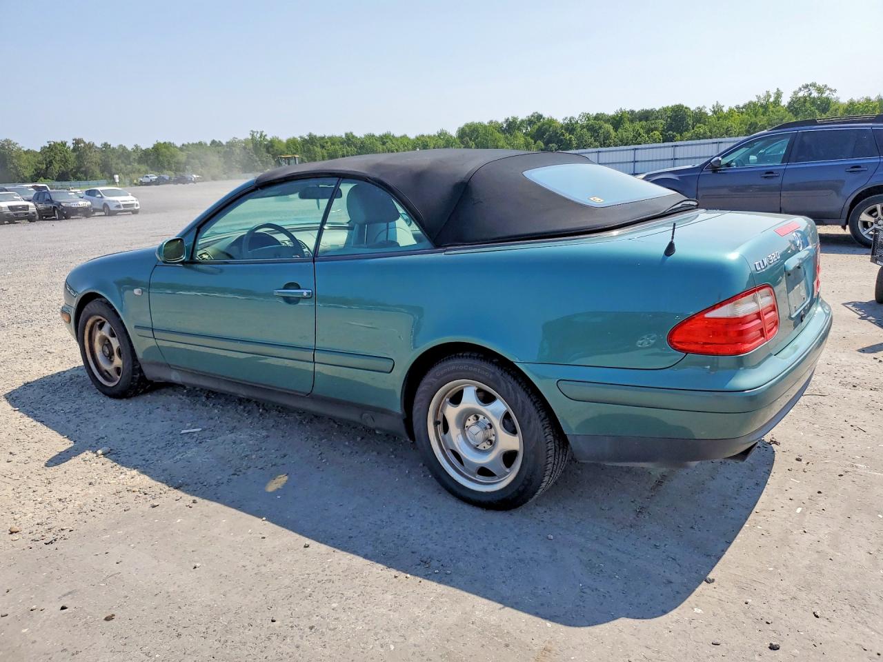 1999 Mercedes-benz Clk 320 Green vin: WDBLK65G6XT022947