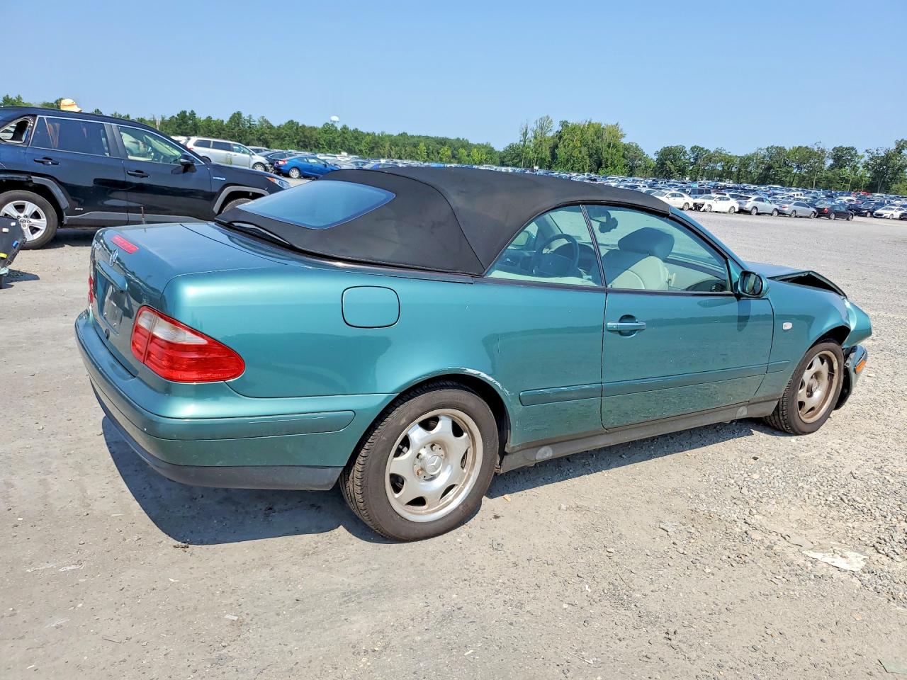 1999 Mercedes-benz Clk 320 Green vin: WDBLK65G6XT022947