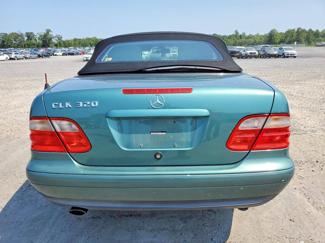 1999 Mercedes-benz Clk 320 Green vin: WDBLK65G6XT022947