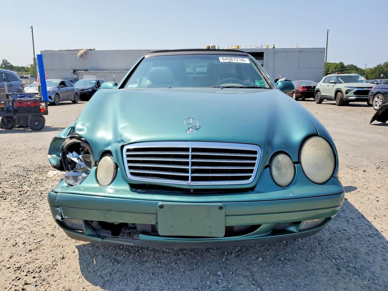 1999 Mercedes-benz Clk 320 Green vin: WDBLK65G6XT022947
