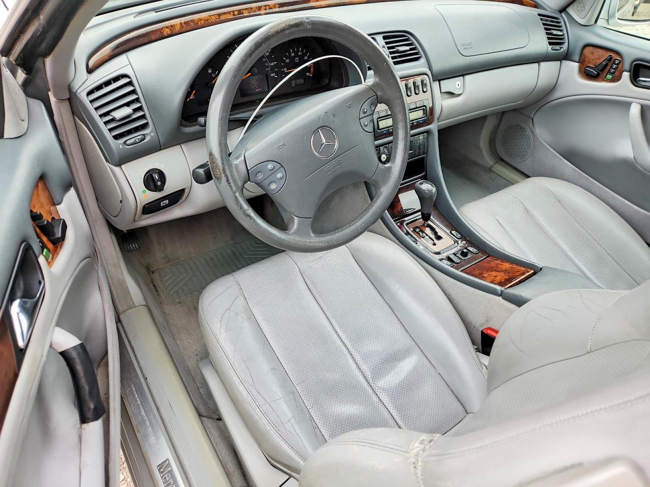 2000 Mercedes-benz Clk 320 Серебряный vin: WDBLK65G6YT039491