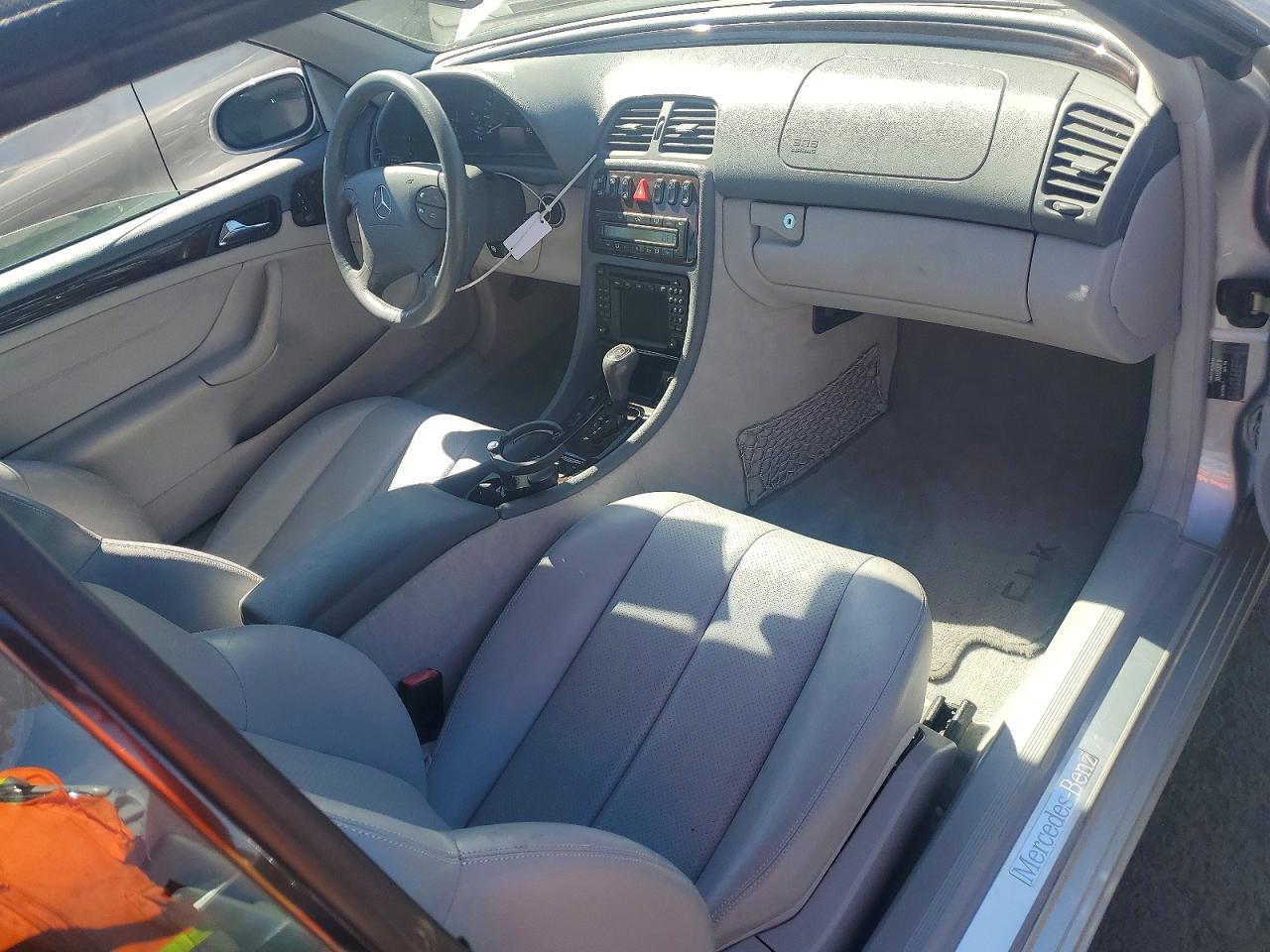 2000 Mercedes-benz Clk 320 Gray vin: WDBLK65G6YT050426