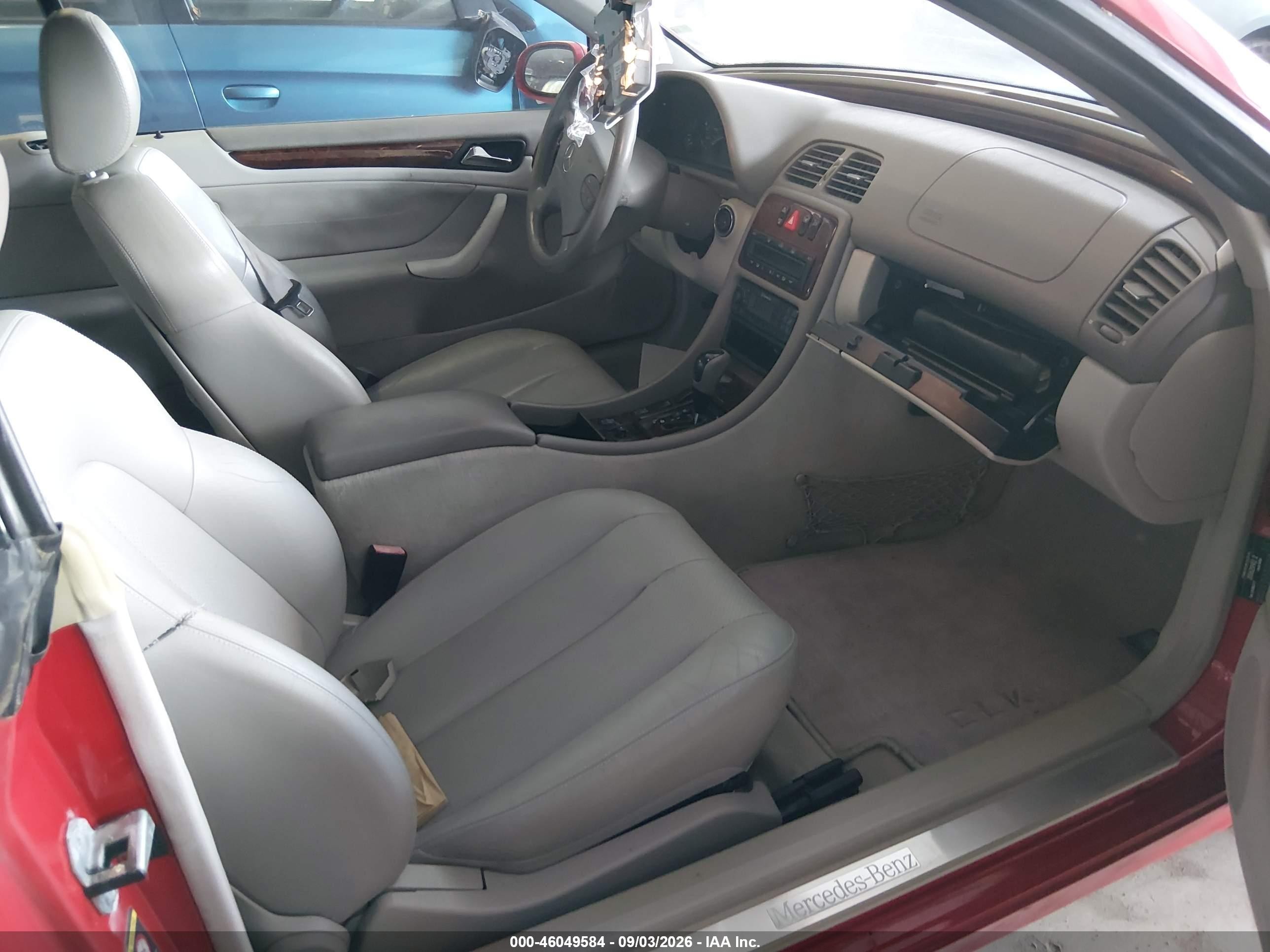 2001 Mercedes-benz Clk 320   Red vin: WDBLK65G71T067838