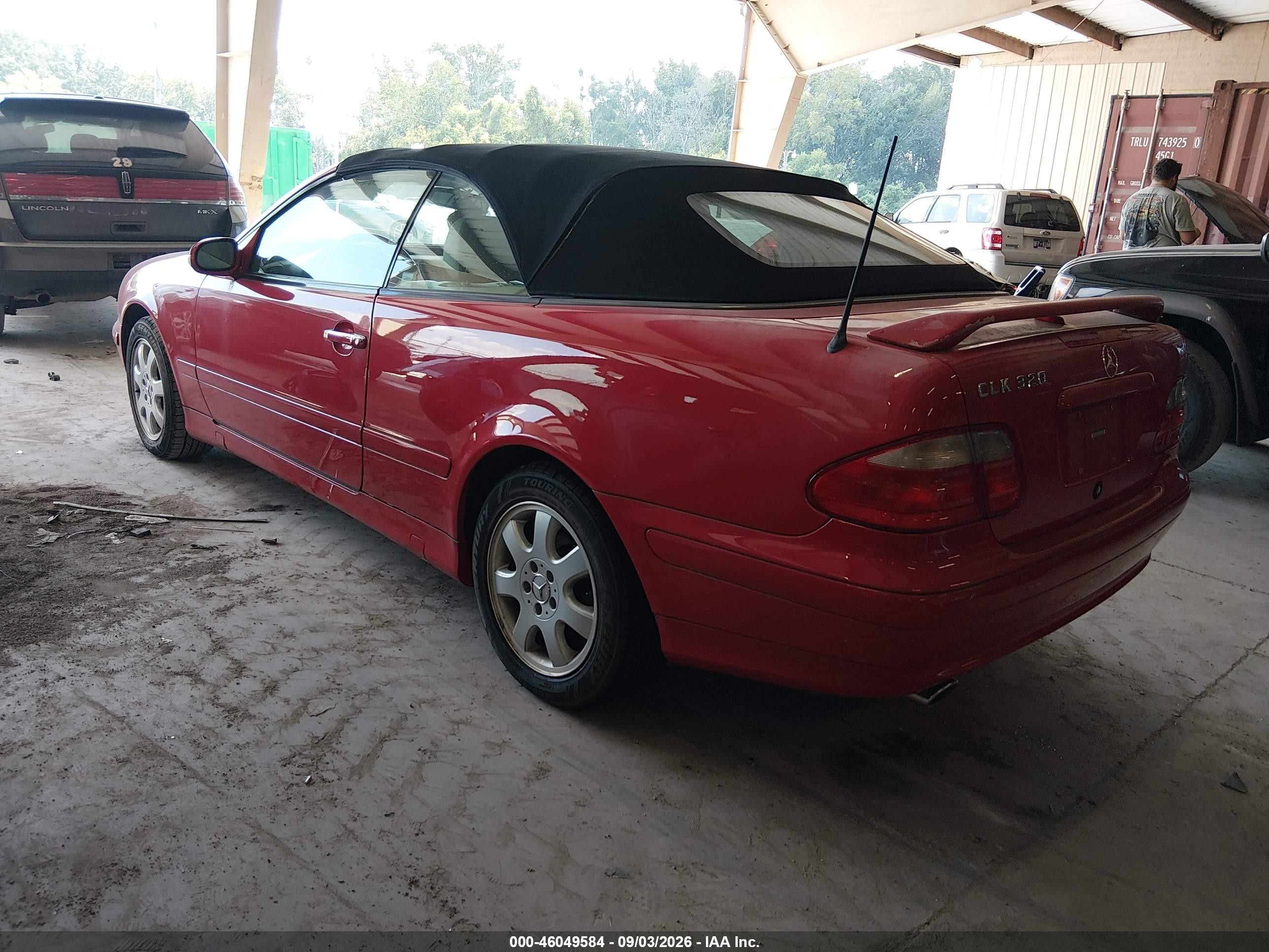 2001 Mercedes-benz Clk 320   Red vin: WDBLK65G71T067838