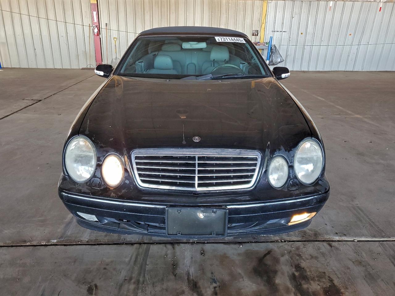 2002 Mercedes-benz Clk 320 Black vin: WDBLK65G72T093471