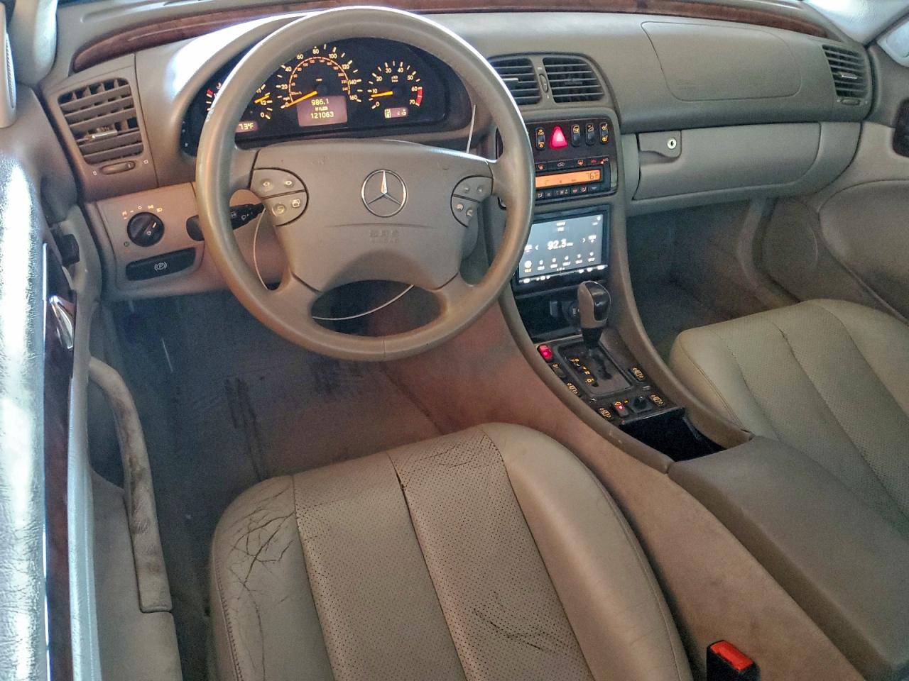 2002 Mercedes-benz Clk 320 Black vin: WDBLK65G72T093471