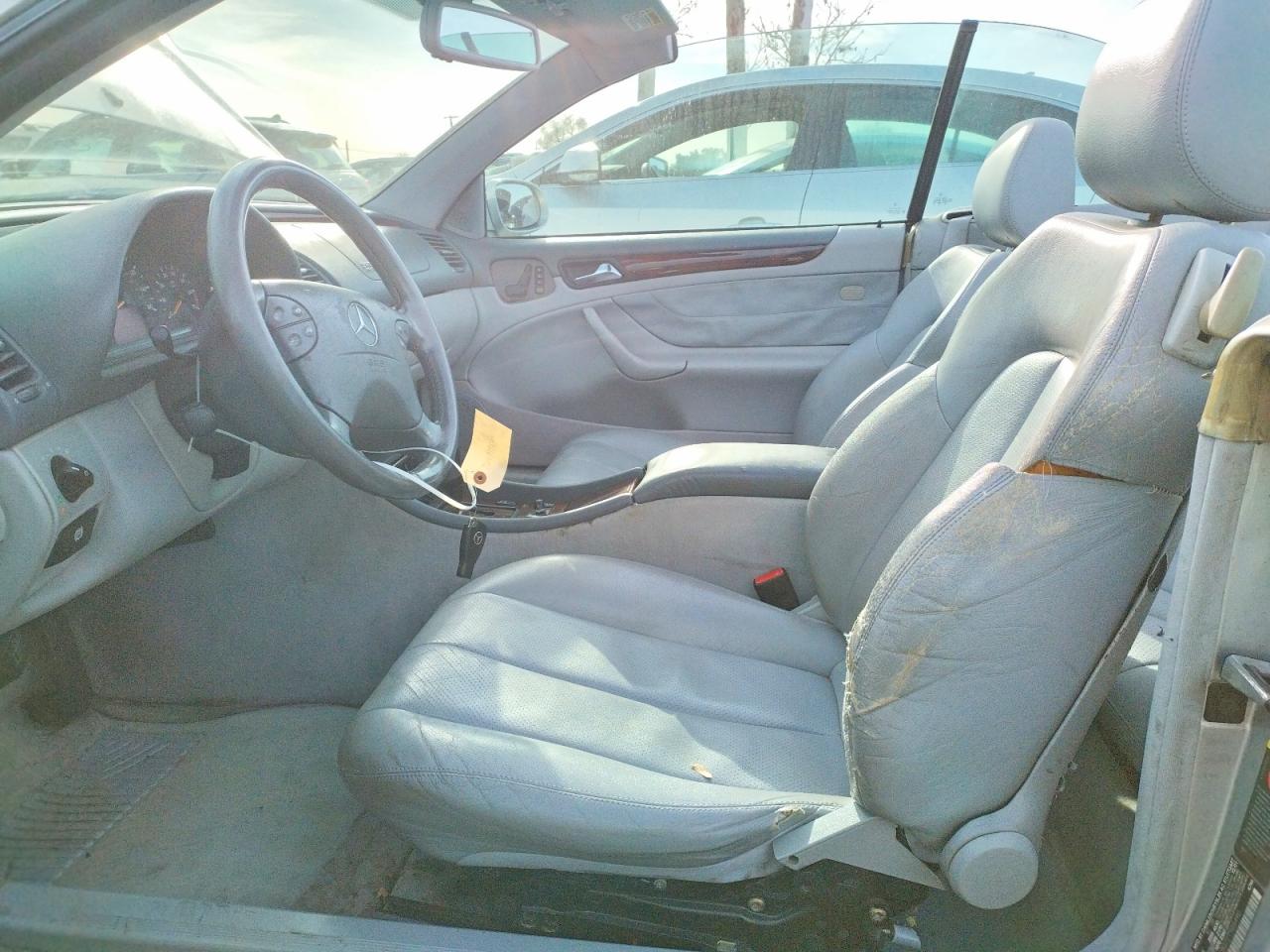 2002 Mercedes-benz Clk 320 Silver vin: WDBLK65G72T105490